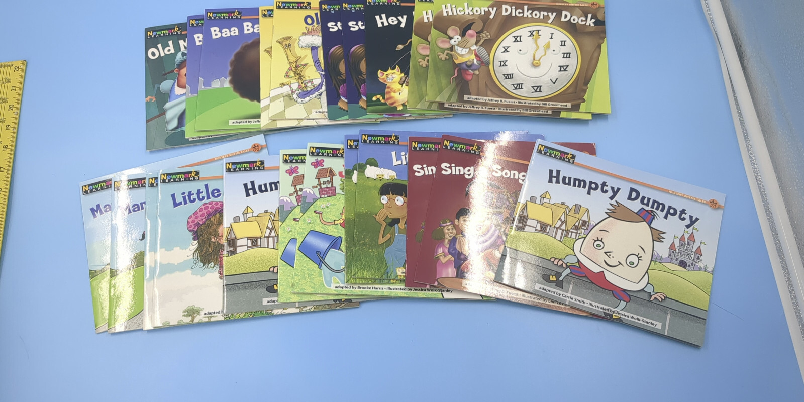 Rising Readers K-1 Nursery Rhyme Books Newmark Learning Paperbacks – 22 Books