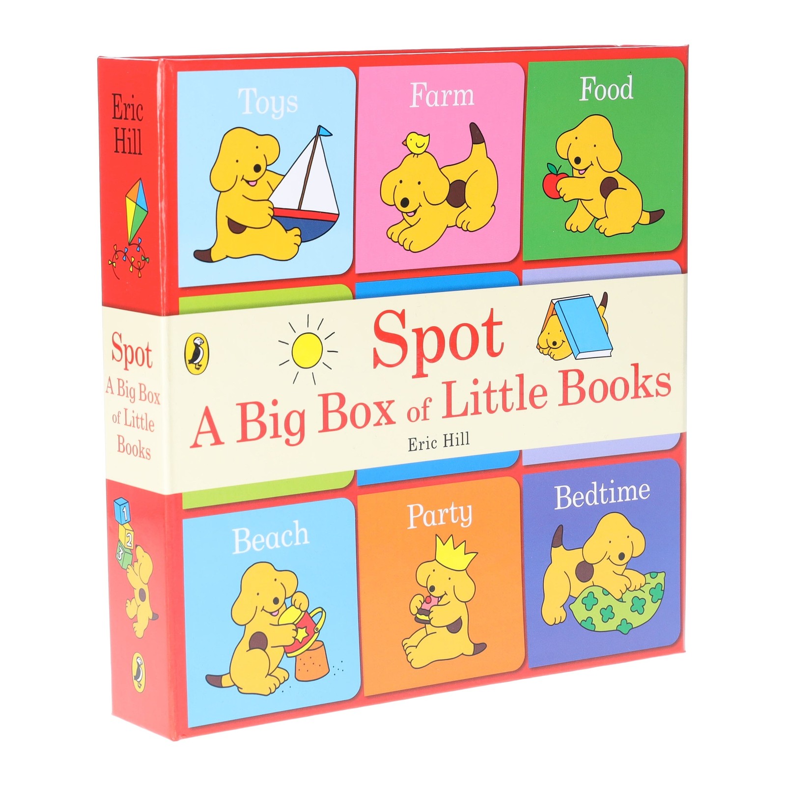 Spot: A Big Box of Little Books By Eric Hill 9 Books Box Set-Ages0-3-Board Books