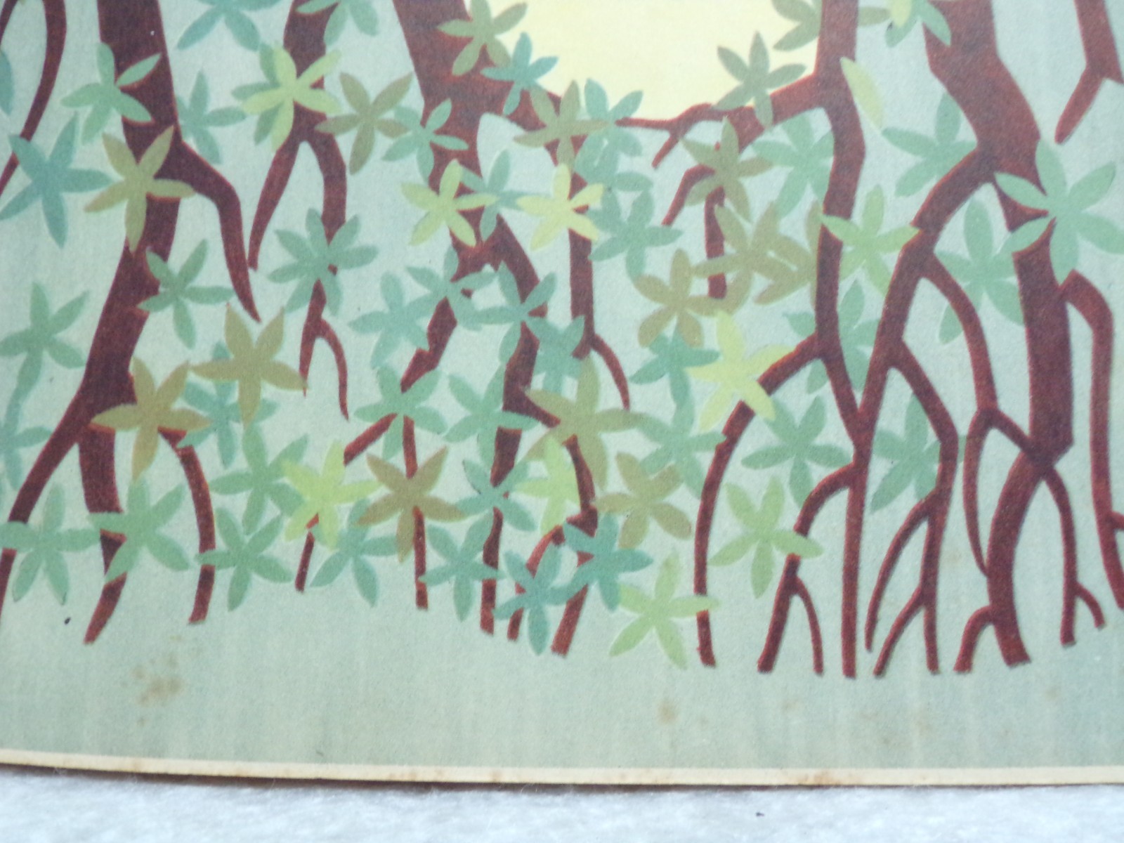 1945 THE BIBLE PICTURE BOOK HARD COVER COLOR ILLUSTRATED BY FLORIAN 48 PAGES