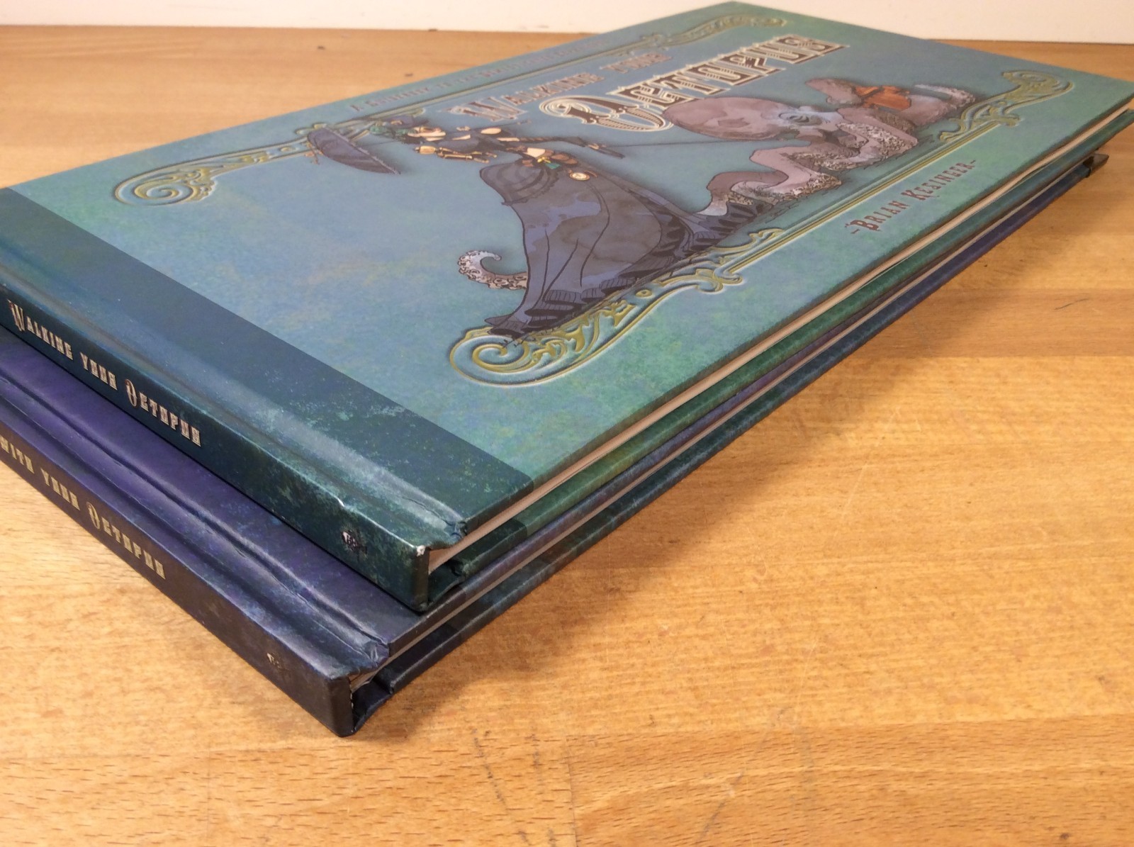 Walking and Traveling With Your Octopus, Both SIGNED Brian Kesinger, HCs 1st/1st