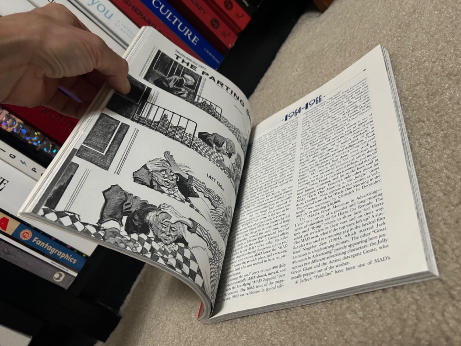 Mad about the Sixties : The Best of the Decade Comic Magazine Book