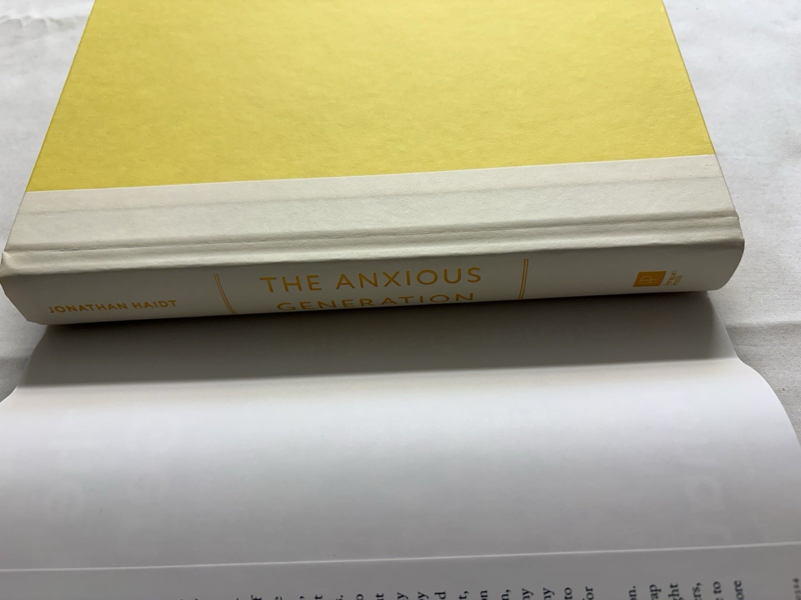 The Anxious Generation By Jonathan Haidt- New, Hardcover With Dust Jacket