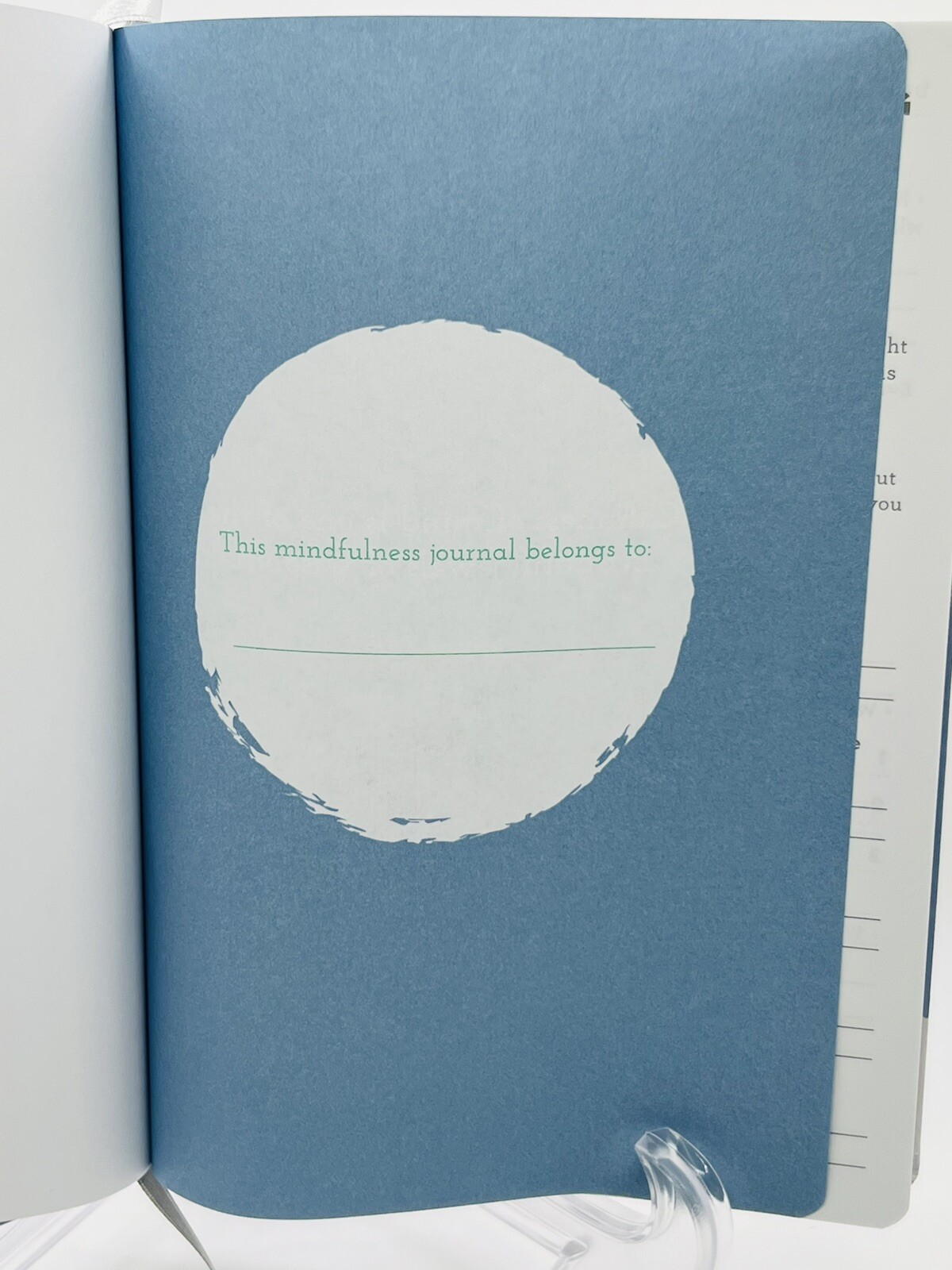 The Mindfulness Guided Daily Journal 260 Pages 8×6 in Softcover Gift Men Women