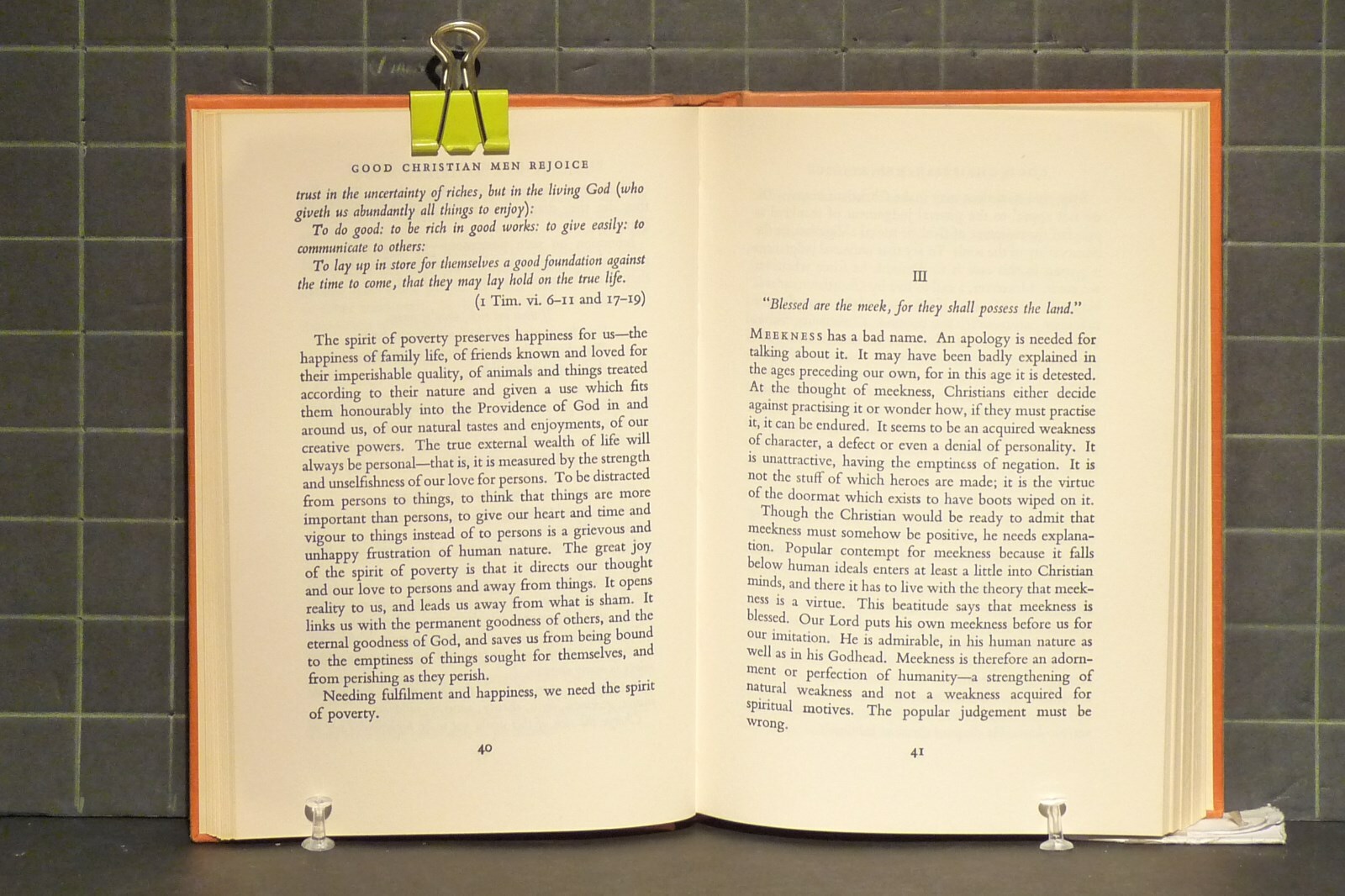 Good Christian Men, Rejoice by William Lawson 1955 Hardcover 1585