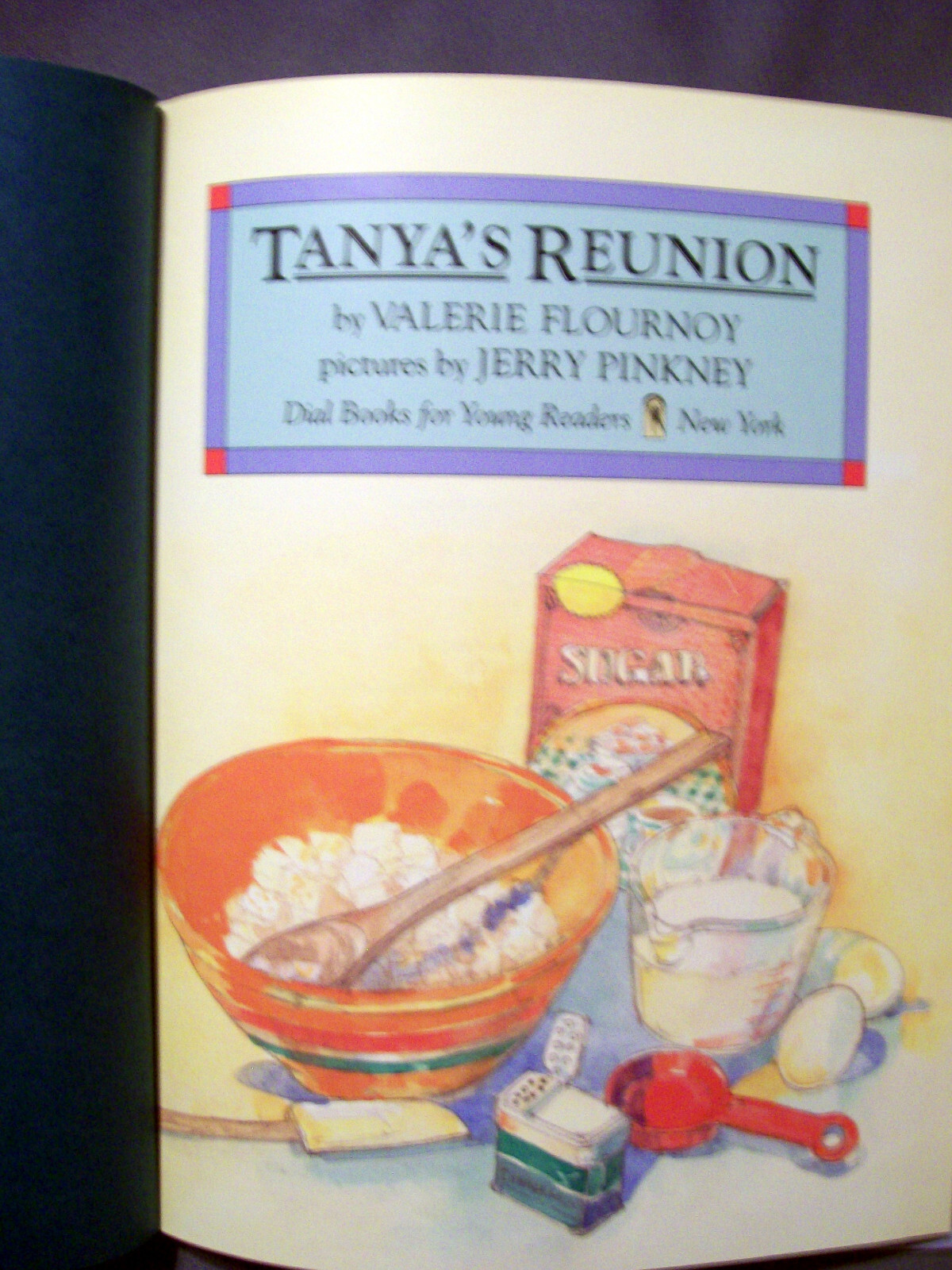 TANYA’S REUNION SEQUEL TO THE PATCHWORK QUILT VALERIE FLOURNOY 1995 HARDCOVER