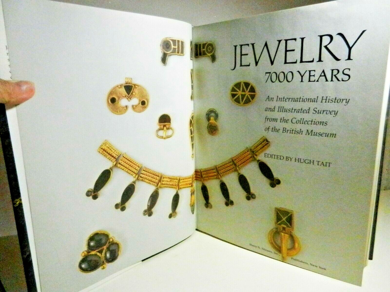 Jewelry 7000 Years-Edited by Hugh Tait-Hardcover-255 pages-Printed in Italy 1986