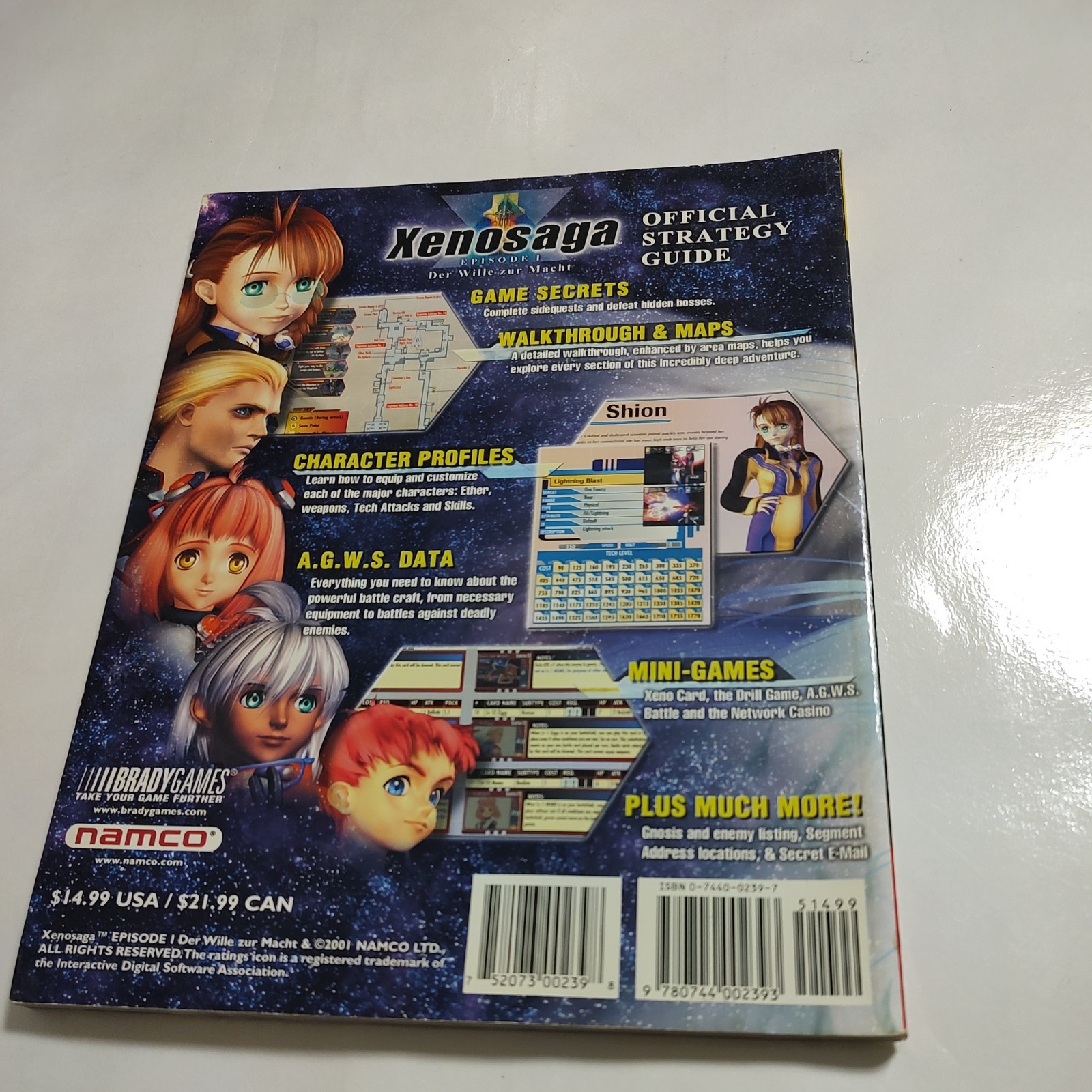 Xenosaga(TM) Official Strategy Guide (Bradygames Strategy Guides.)