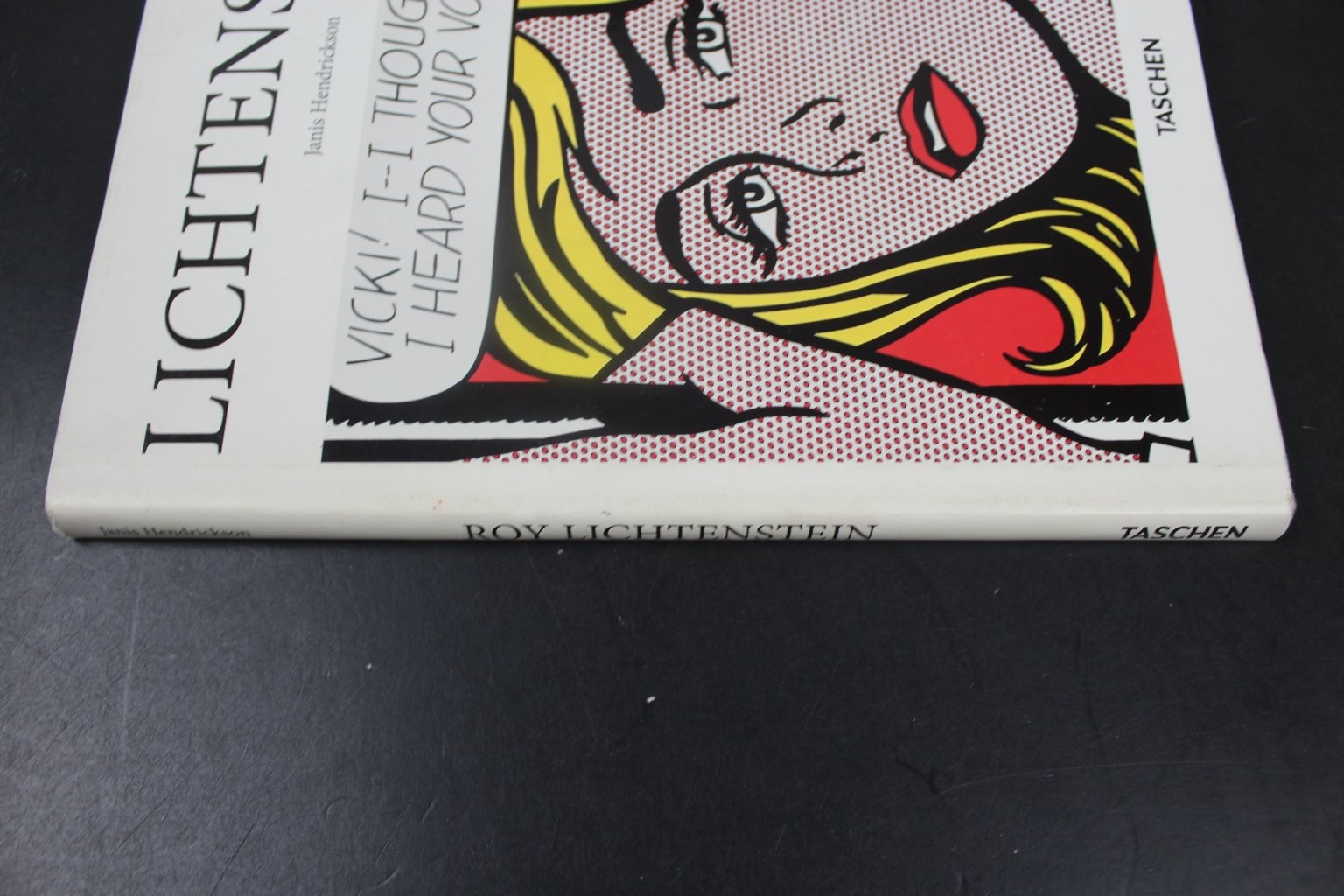 Lichtenstein Janis Hendrickson 2016 Pop Art Roy Lichtenstein TASCHEN Book HCDJ