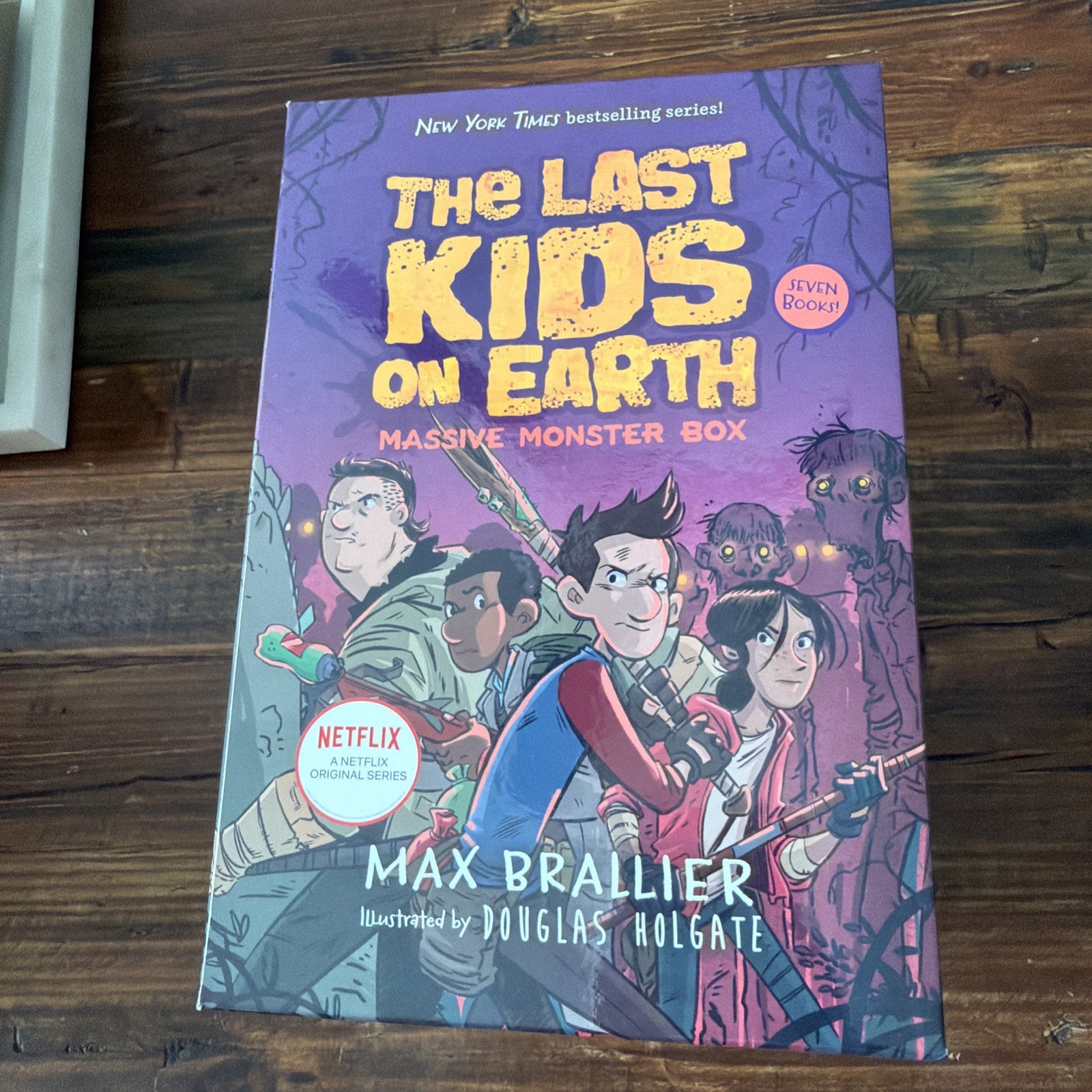 The Last Kids On Earth Massive Monster Books 1-6 HC Max Brallier Netflix