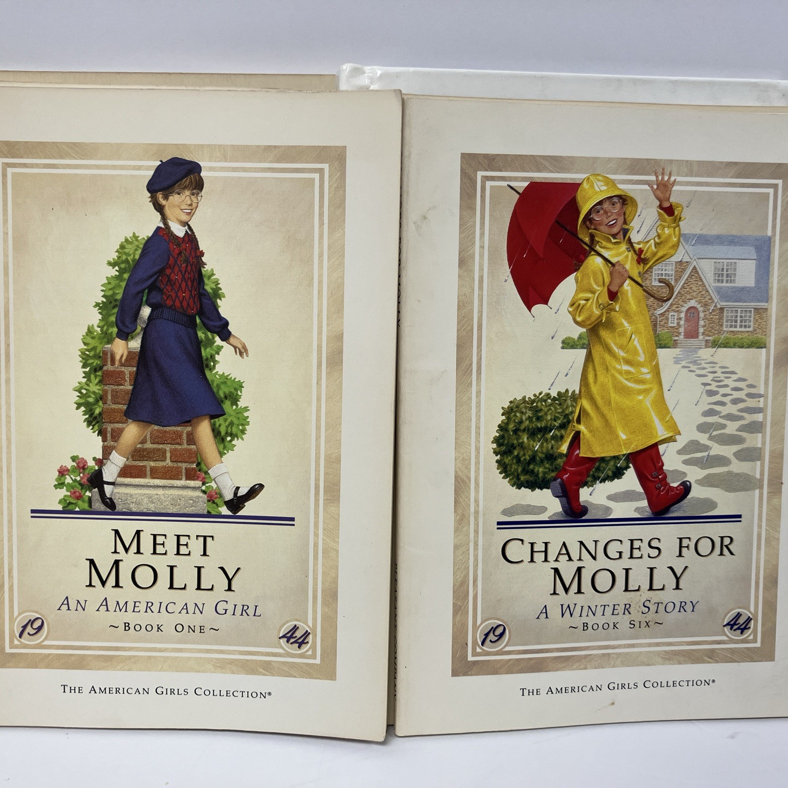 Pleasant Company American Girl Molly Samantha Surprise Meet Changes (Lot of 6)