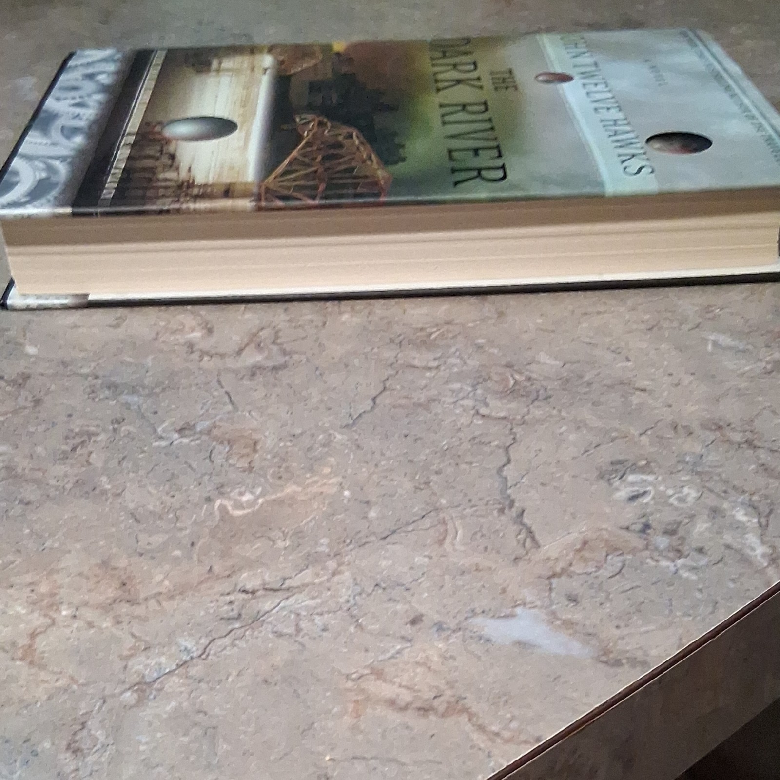 1st Edition Hardcover John Twelve Hawks The Dark River 2007 Doubleday w/DJ
