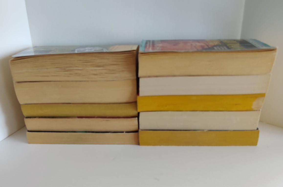 Mixed Authors Lot/10 Paperback Mystery Paperback Drama Crime Thriller