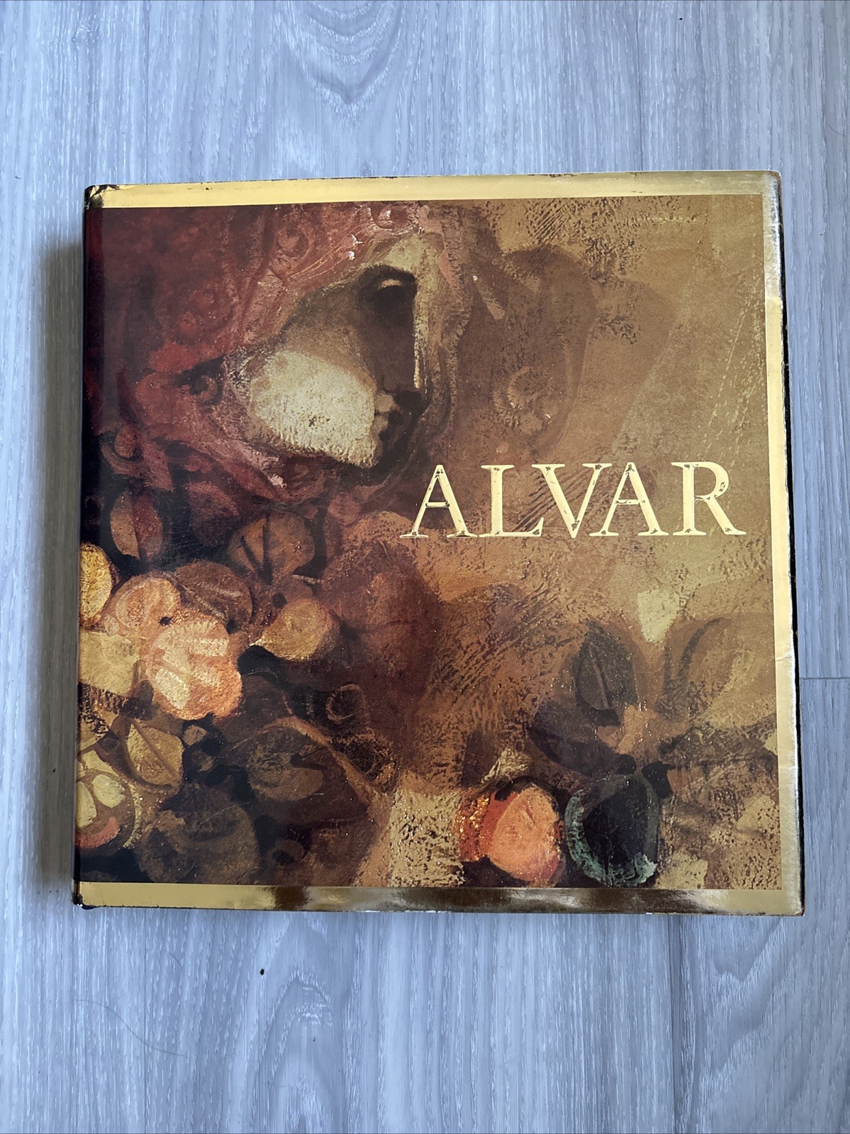 “ALVAR” Sunol 1982 Illustrated Hardcover w/ ARTWORK SIGNED + 2 Envelopes