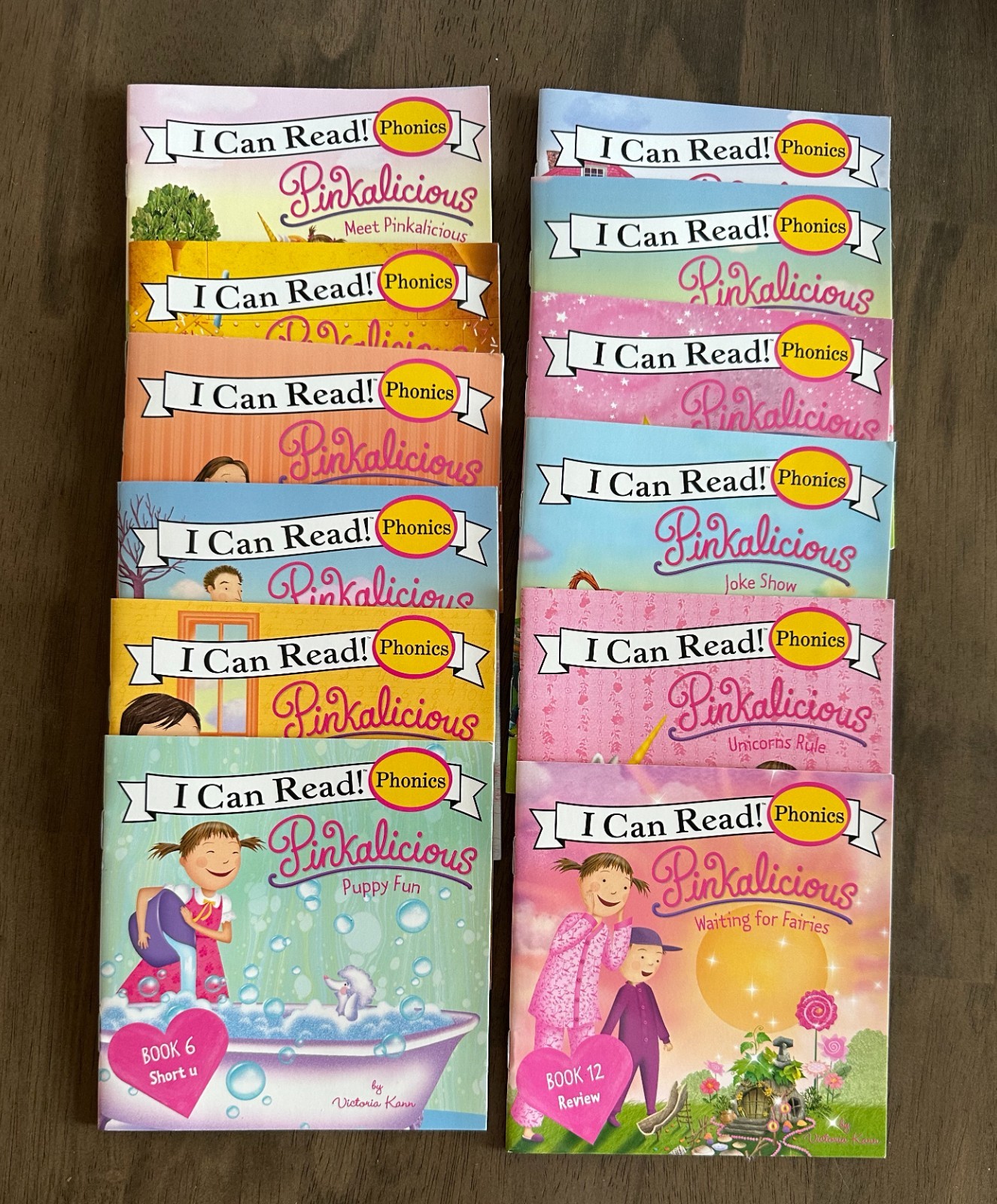 Pinkalicious Childrens Books I Can Read Phonics 12 Books