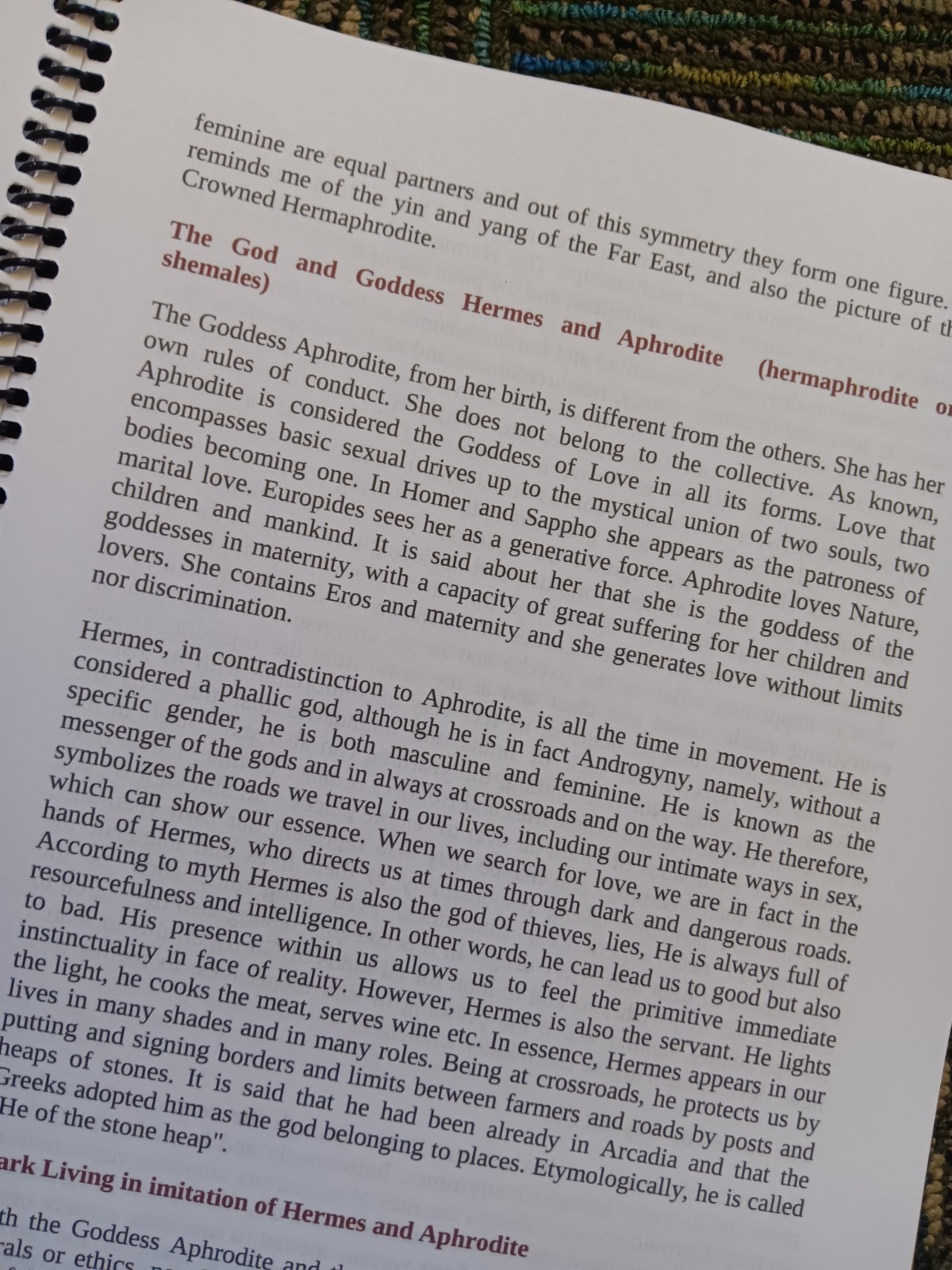 Magister Hagur Goddess Aphrodite Intersex order of nine angles Satanism ONA/O9a
