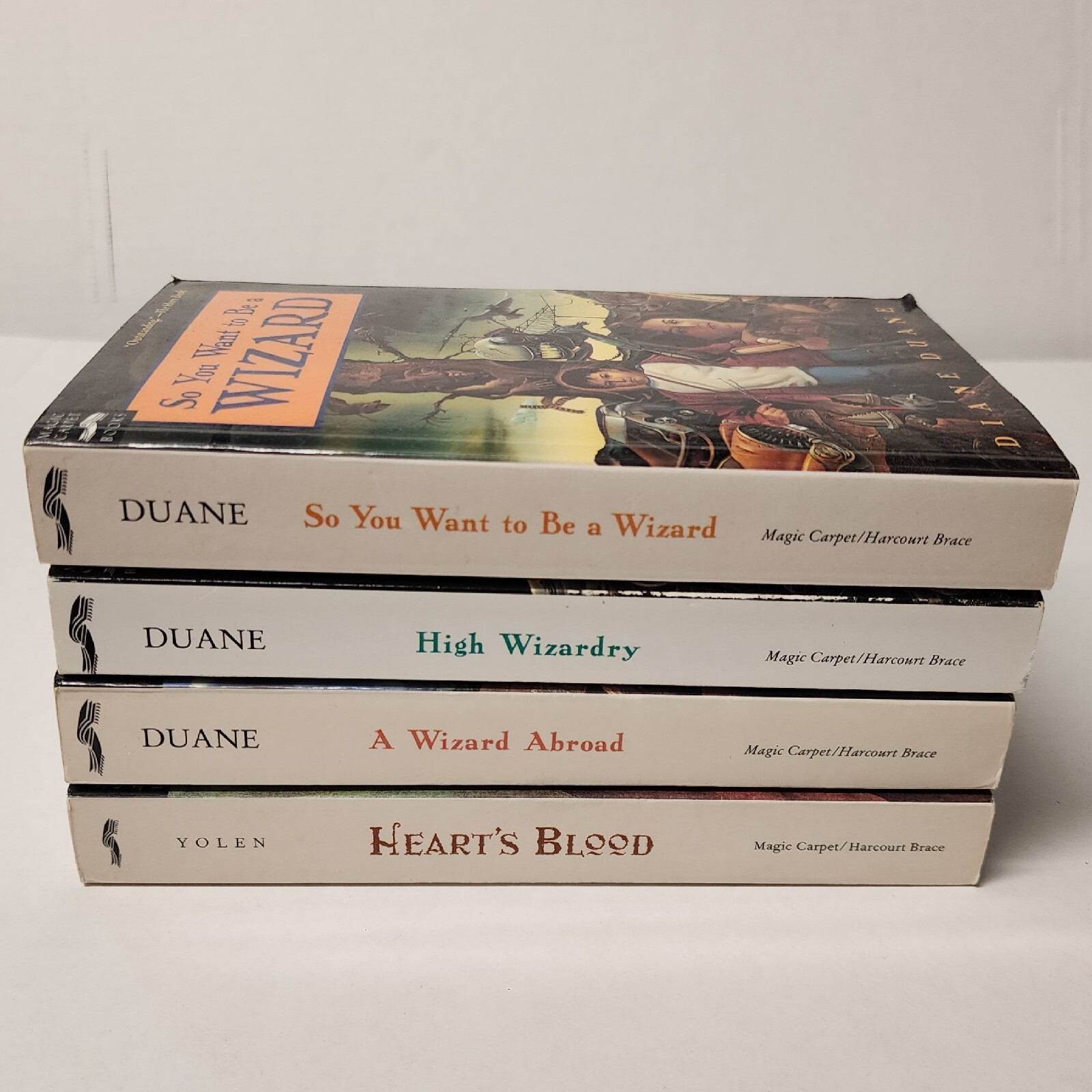 Young Wizard Series Diane Duane Heart’s Blood Jane Yolen Magic Carpet Books