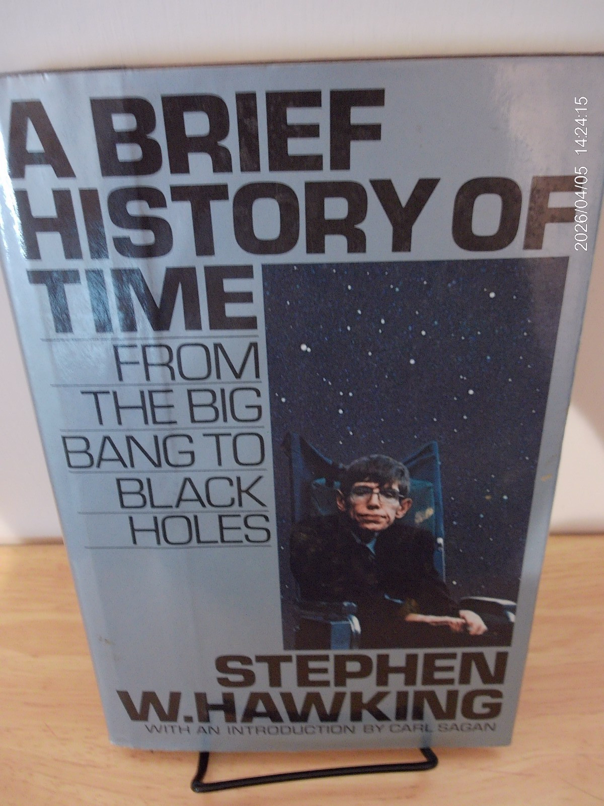 A Brief History Of Time-Stephen W. Hawking-First Edition/1st Printing!!-RARE!!
