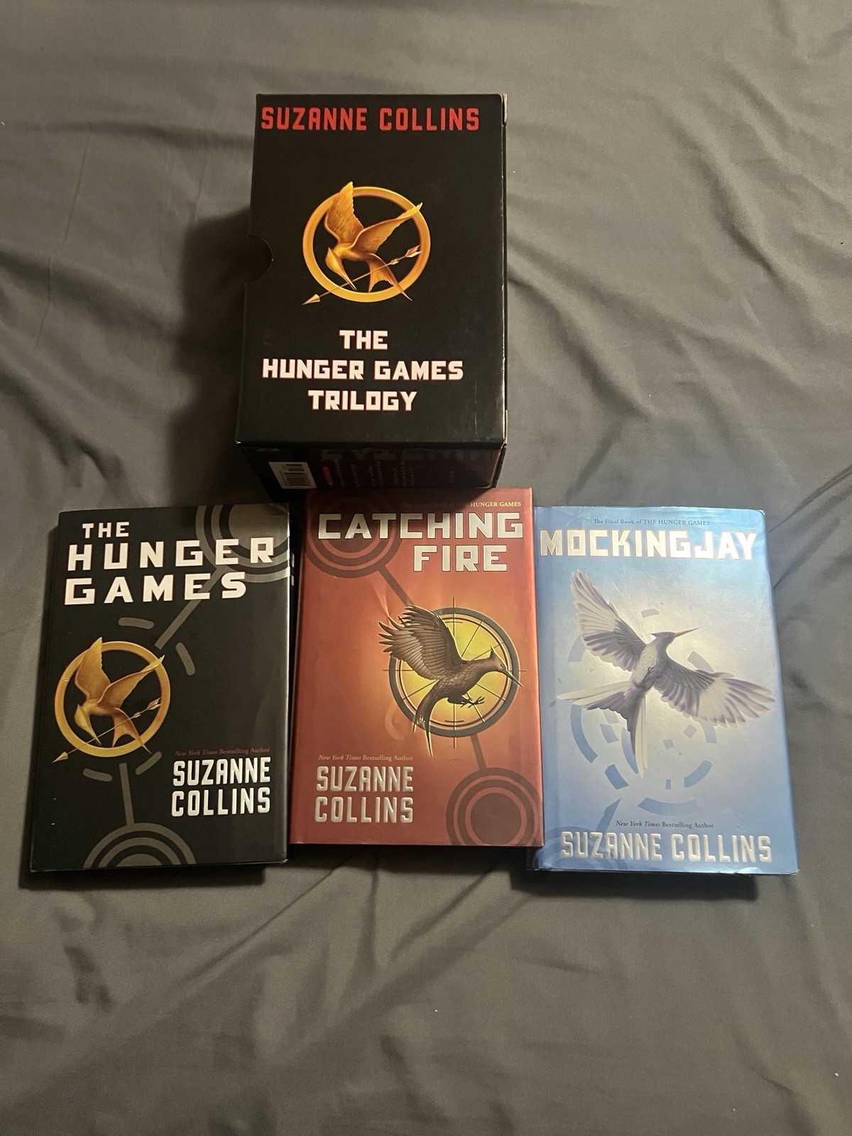 The Hunger Games Trilogy Boxed Set Set by Suzanne Collins GUC