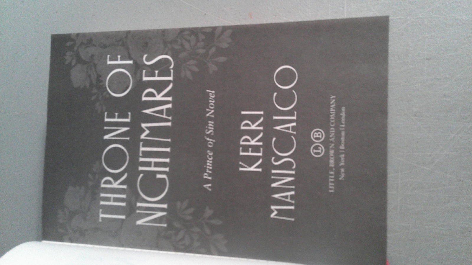 Throne of Nightmares: by Kerri Maniscalco 2026 B&N Exclusive Edition HC