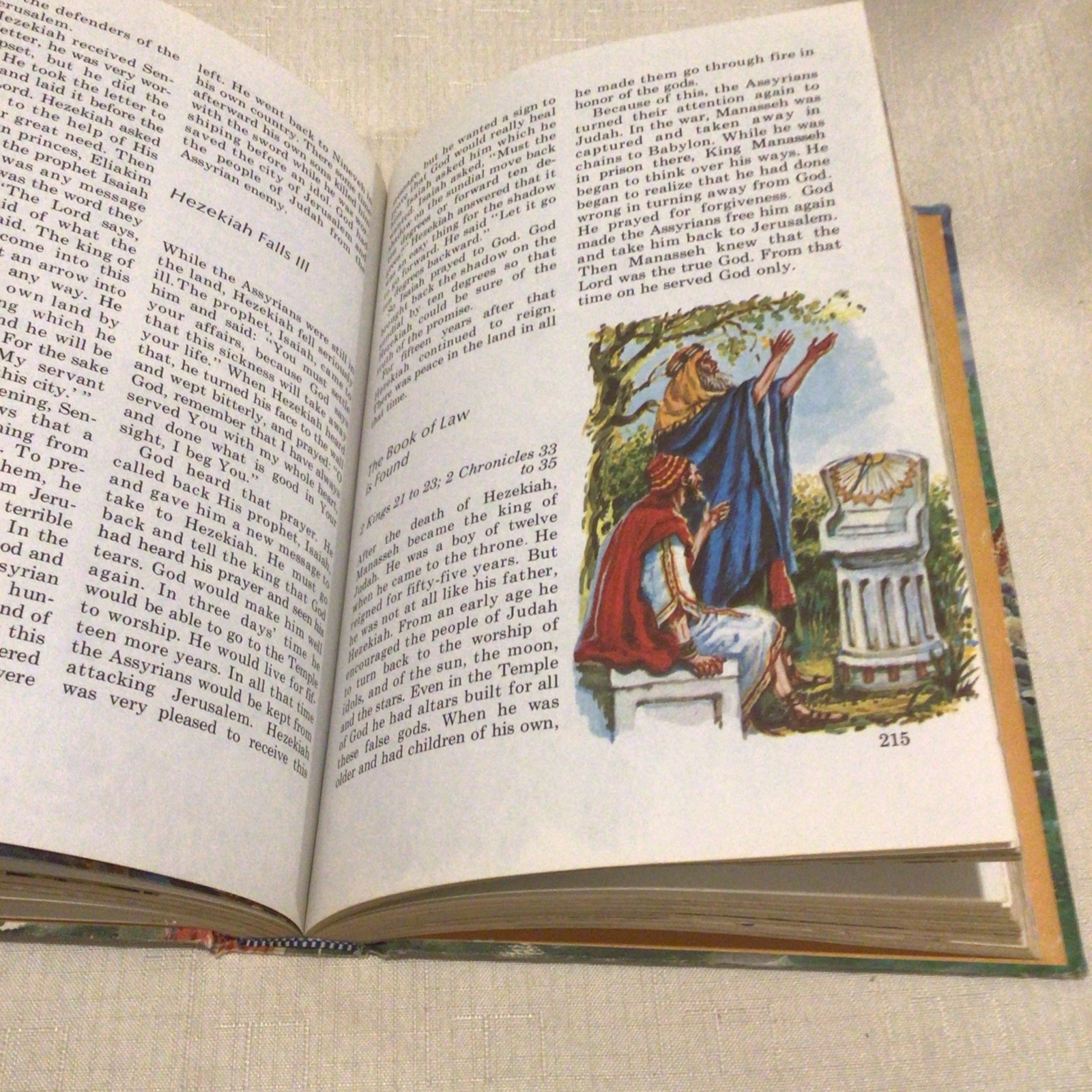 Nelson’s Picture Bible J. F. Allen 1973 Hardcover Children Religious Education