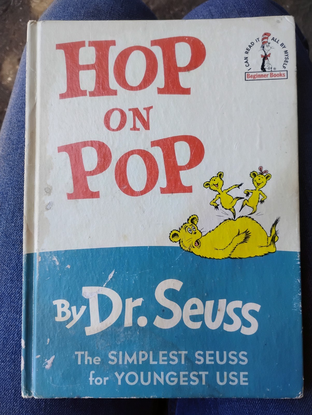 First Edition Autographed Hop on Pop by Dr. Seuss