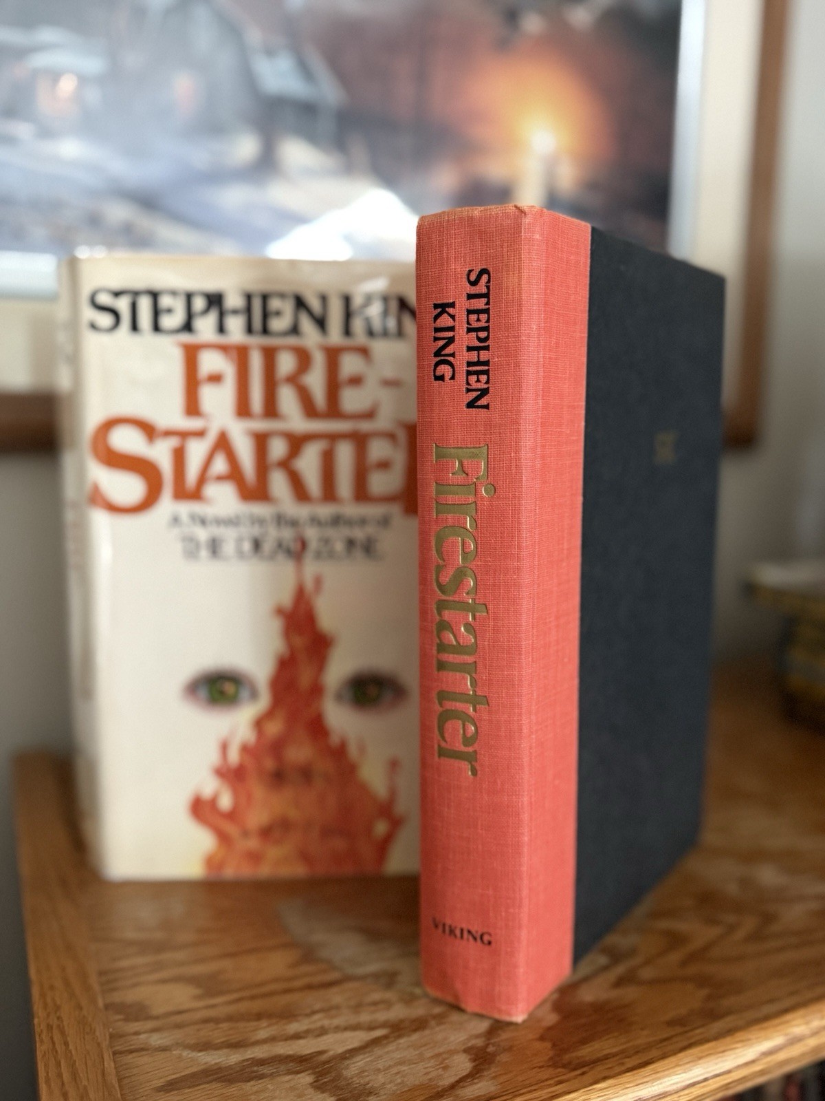 Stephen King FIRESTARTER TRUE 1st Edition/1st Printing Viking Press Hardcover
