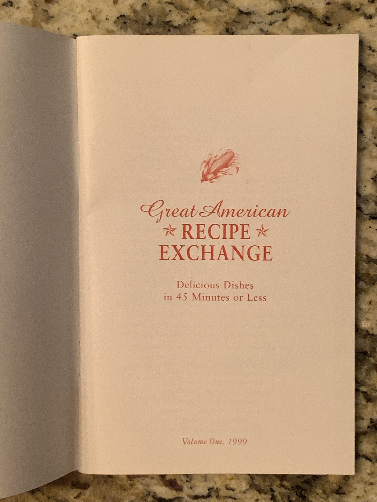 Great American Recipe Exchange (Very Good) 1999 Cookbook