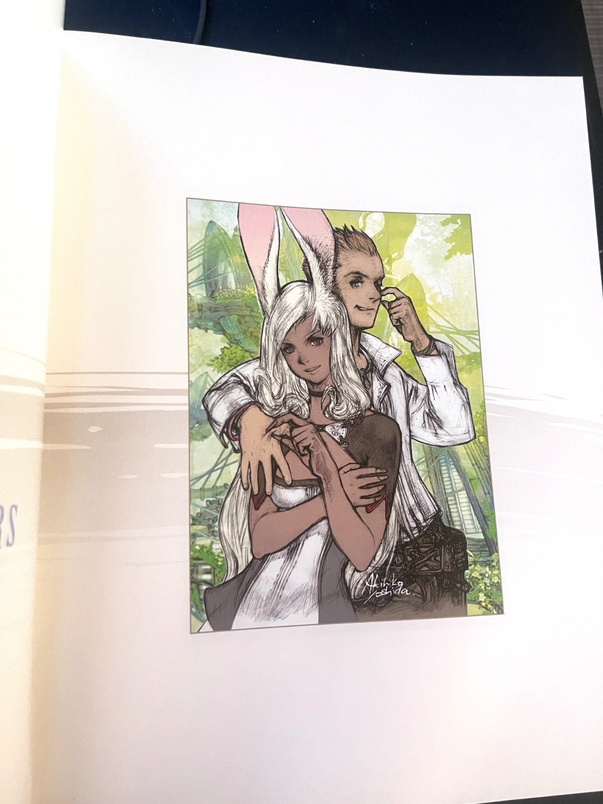 Final Fantasy XII Art Collection book and map-Square Enix 2006