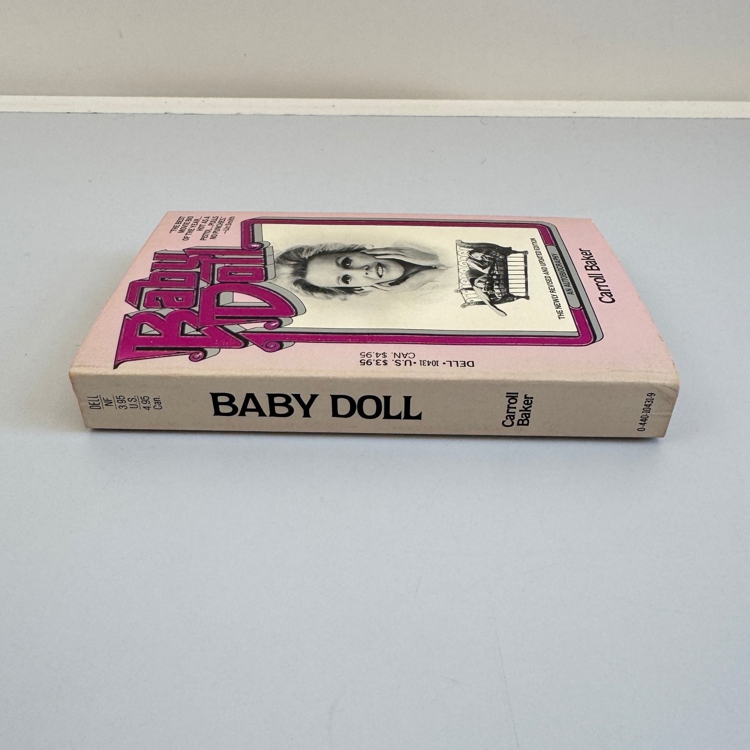 Baby Doll Carroll Baker 1985 First Dell Printing Autobiography Vintage