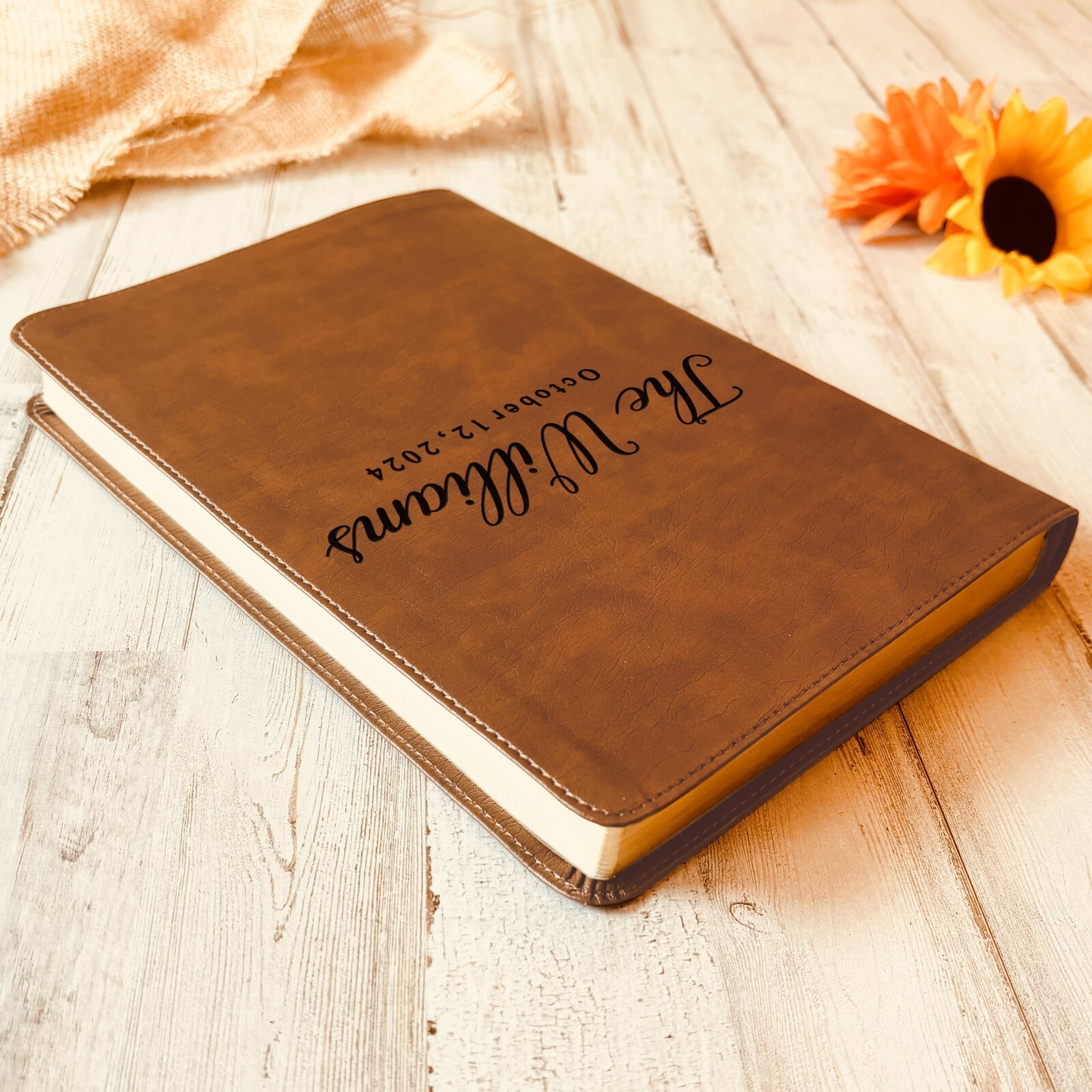 Personalized NLT Family Bible, Custom NLT Reference Family Bible, Wedding Gifts