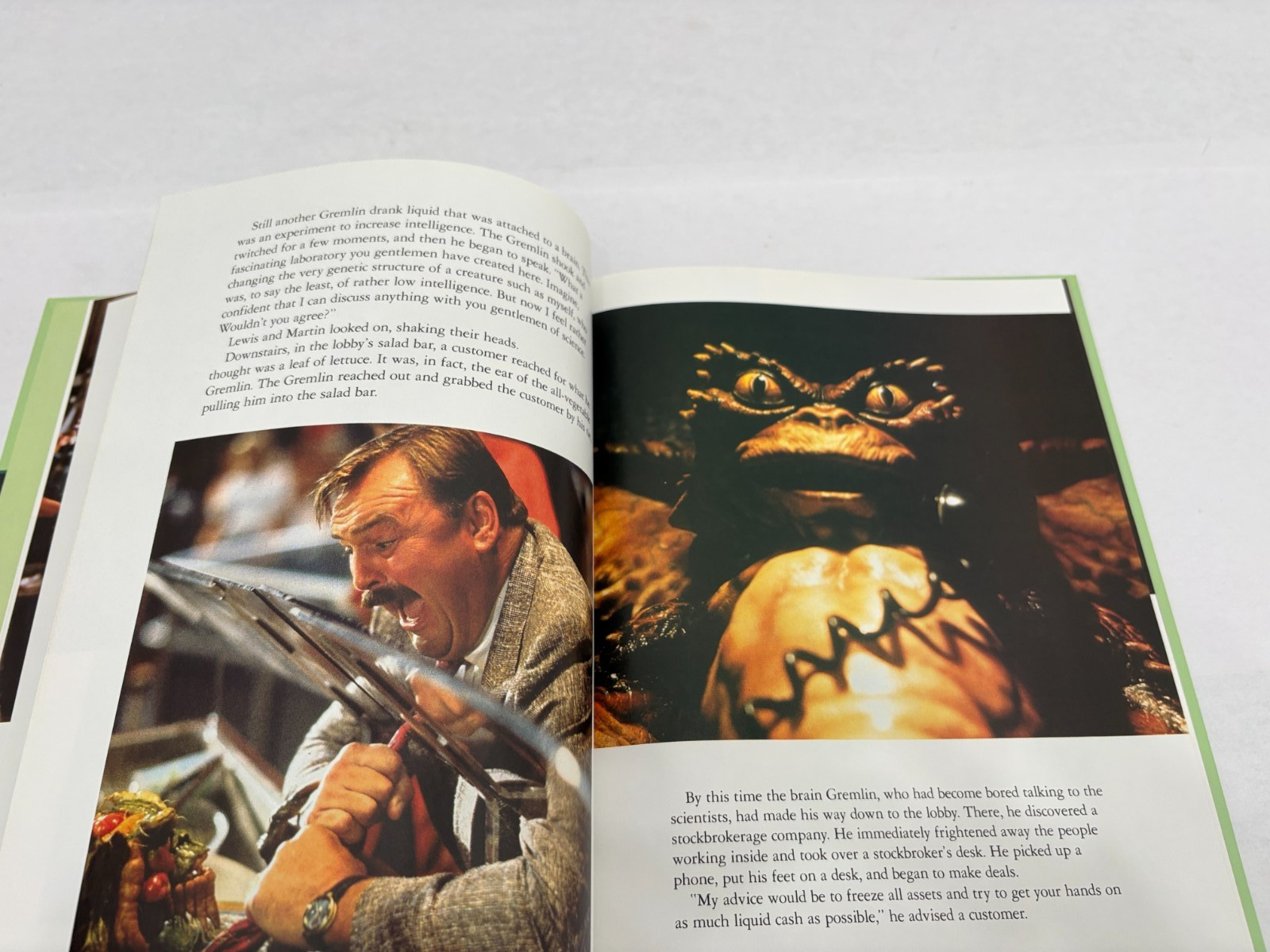 Gremlins 2: The New Batch Movie Storybook Hardcover, A Golden Book, 1990