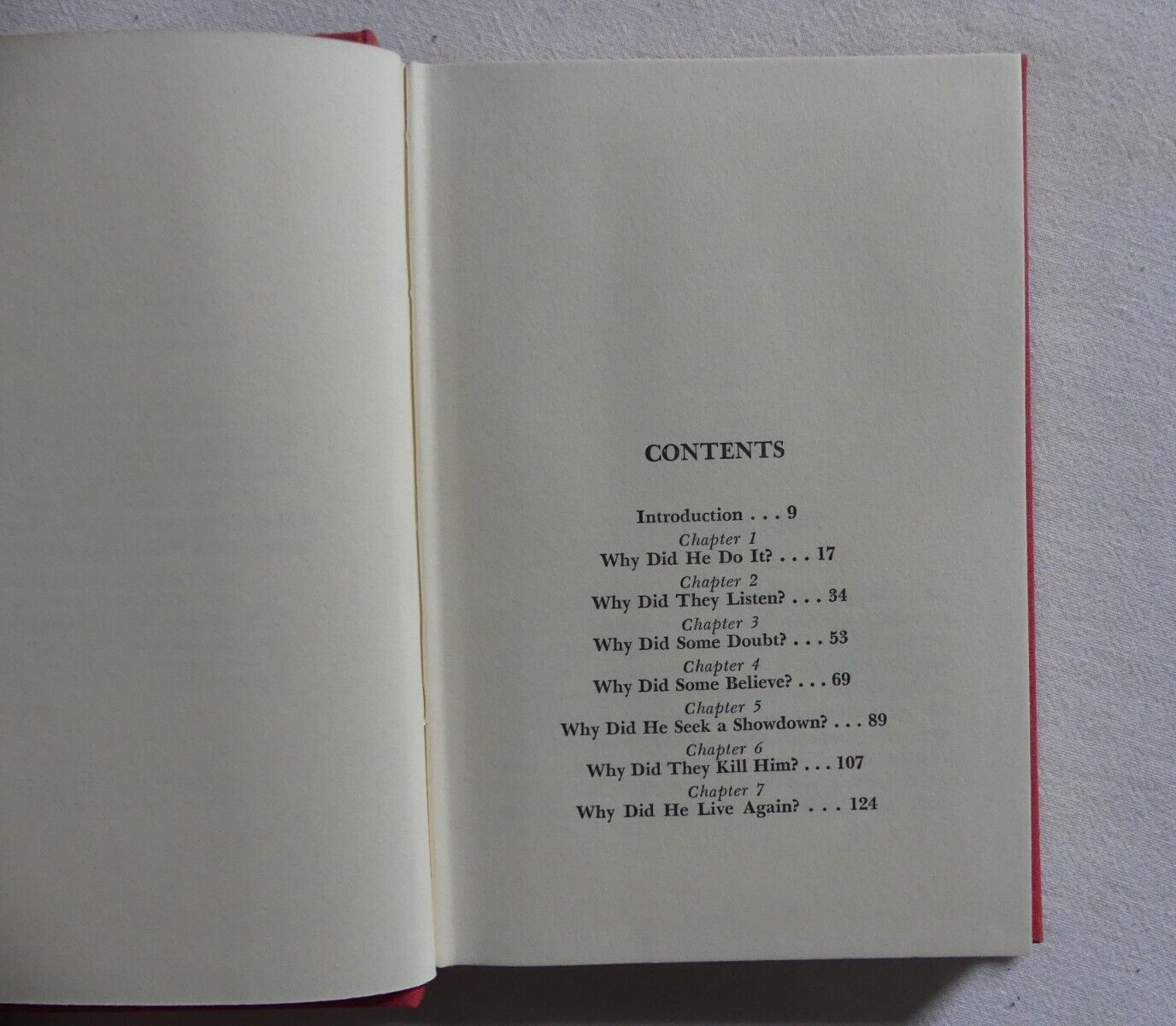 The Mind of Christ by Harold Bosley, Vintage 1st edition 1966 HB