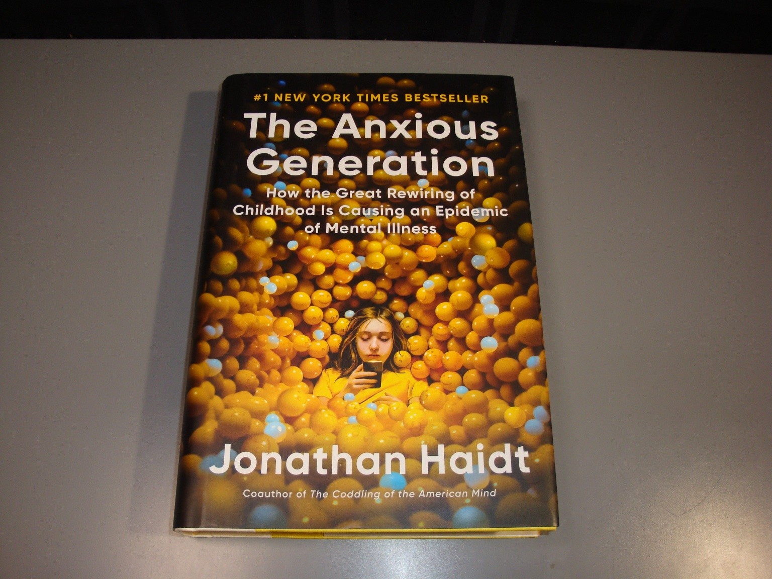 The Anxious Generation Jonathan Haidt 2024 9th Printing Hardcover Penguin Press