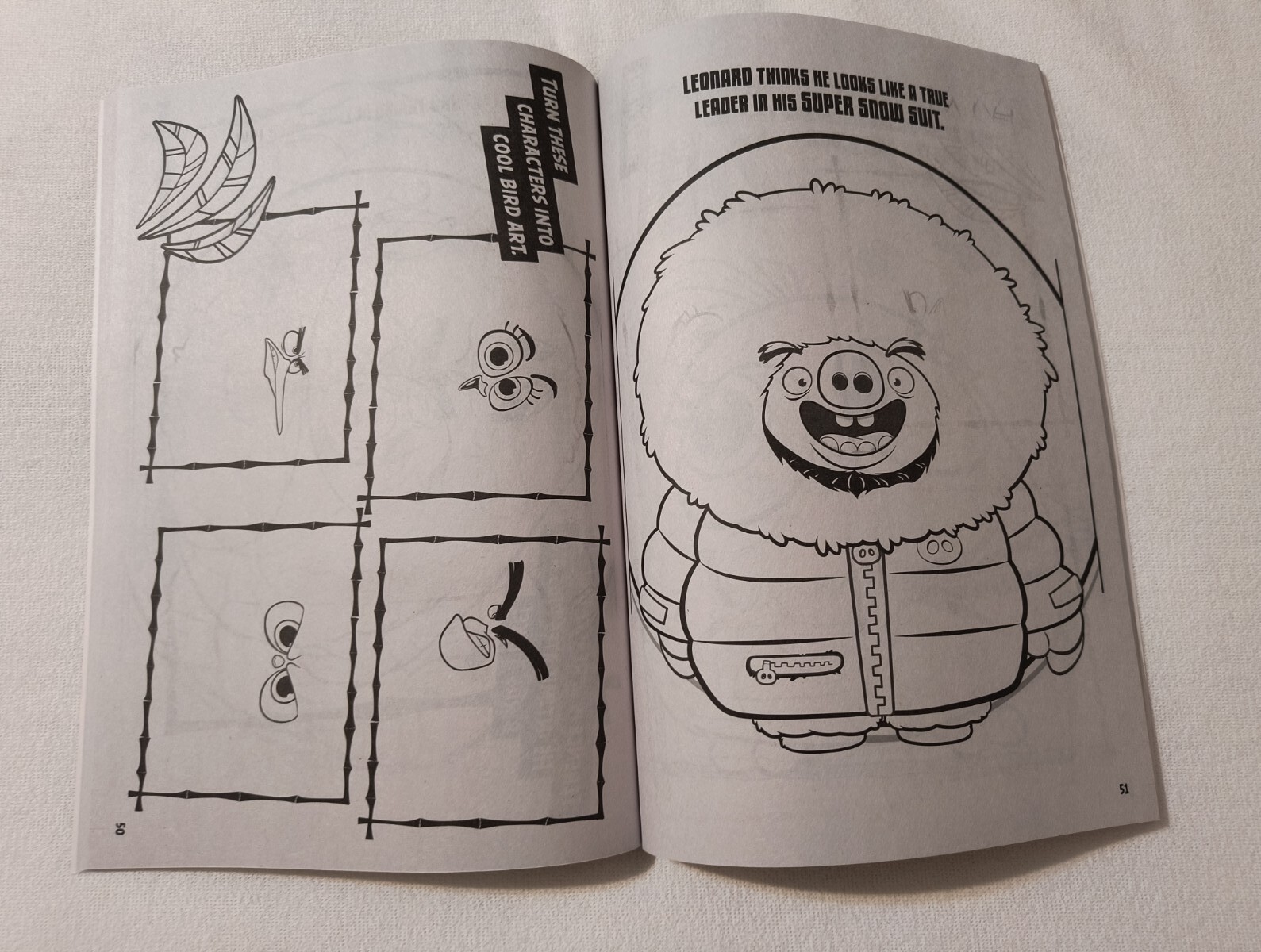 The Angry Birds 2 Movie “Born to be Angry” Coloring Book by Bendon 🆕 Free Ship!