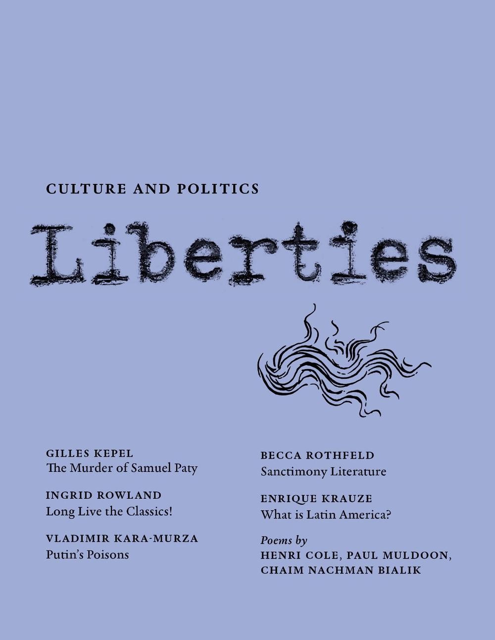 Liberties Journal of Culture and Politics: Spring 2021 by Leon Wieseltier (Engli
