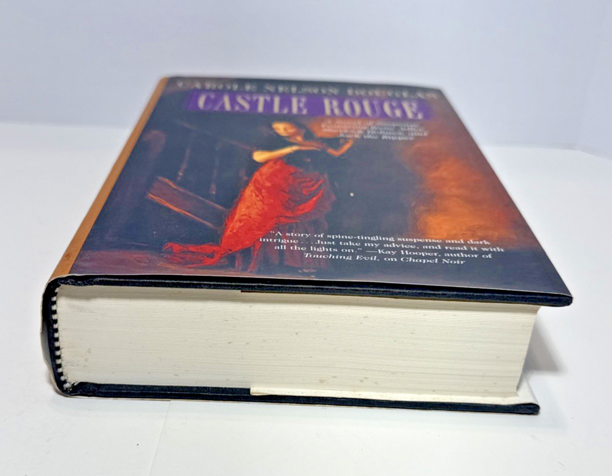 SHERLOCKIANA | VINTAGE 1st Ed HC DJ | Castle Rouge by Carole Nelson Douglas