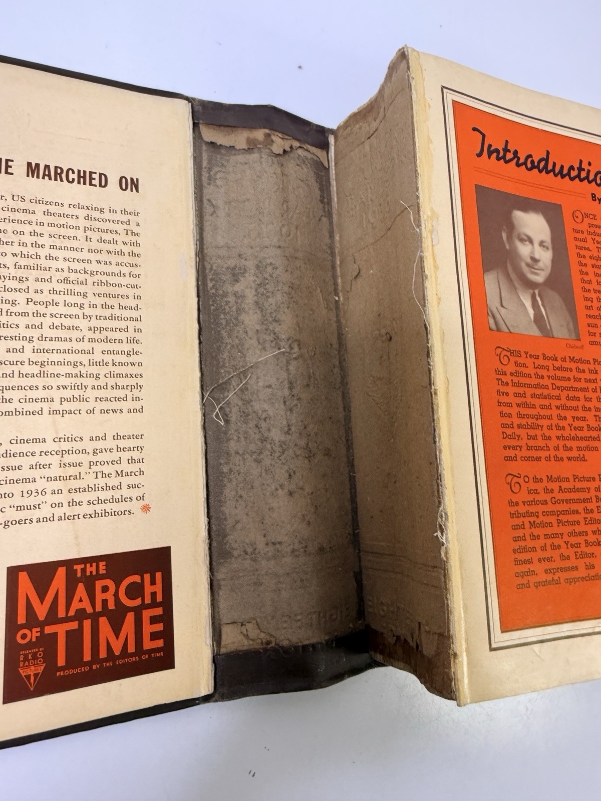 1936 Yearbook Of Motion Pictures 18th Edition The Film Daily Loose Binding AS-IS