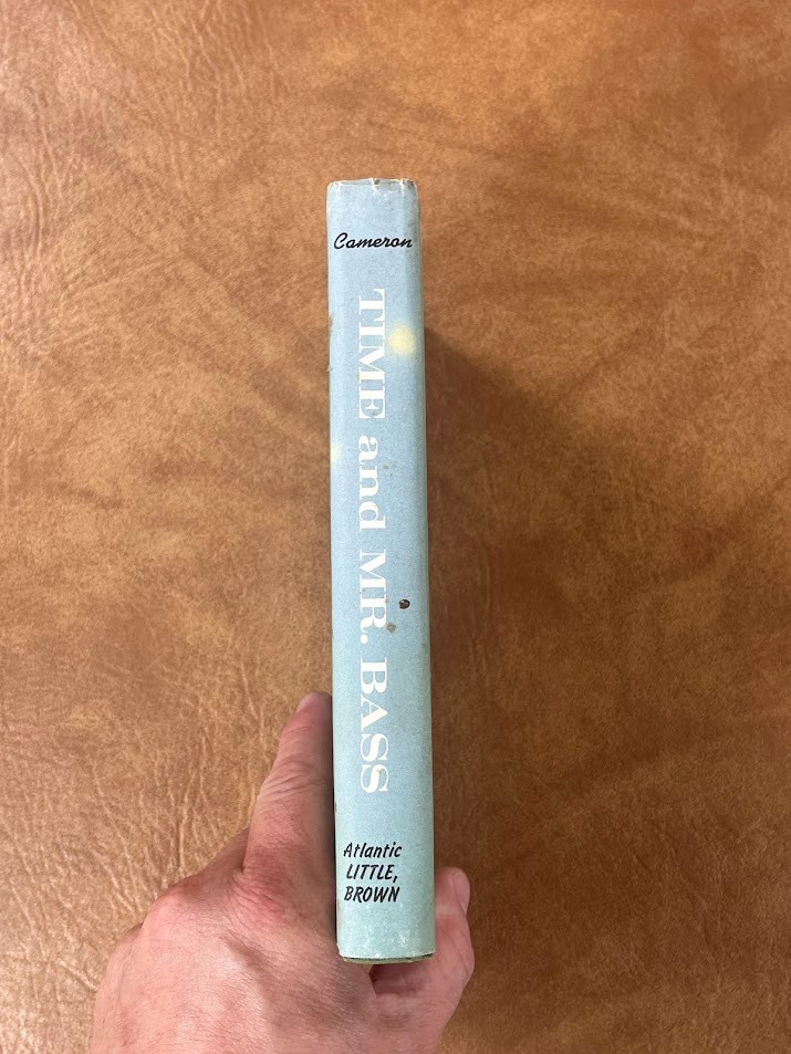 Time And Mr. Bass by Eleanor Cameron HC/DJ 1967 Mushroom Planet 8th Printing