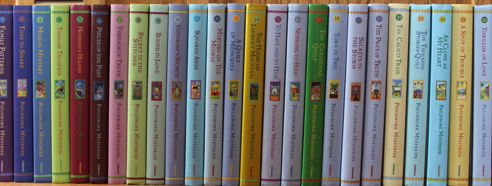 Guideposts Patchwork Mysteries 26 of 27 in the series (Missing #21)