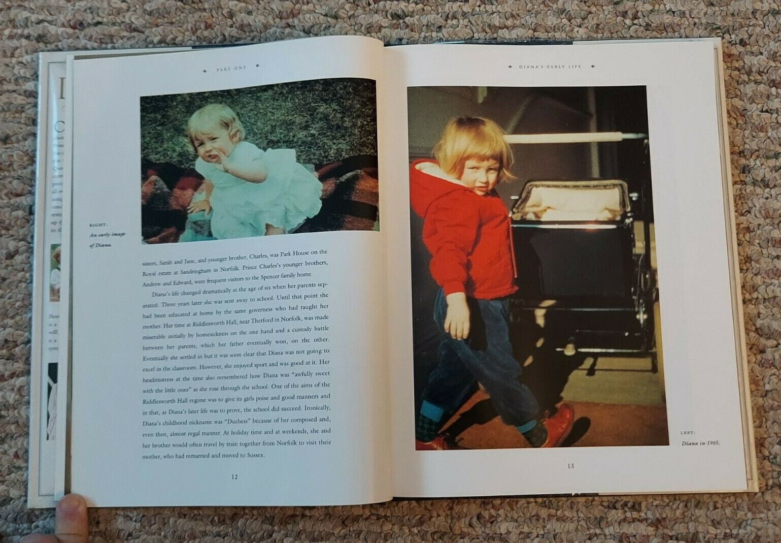 British Royalty Book – Diana, The People’s Princess, Commemorative Tribute