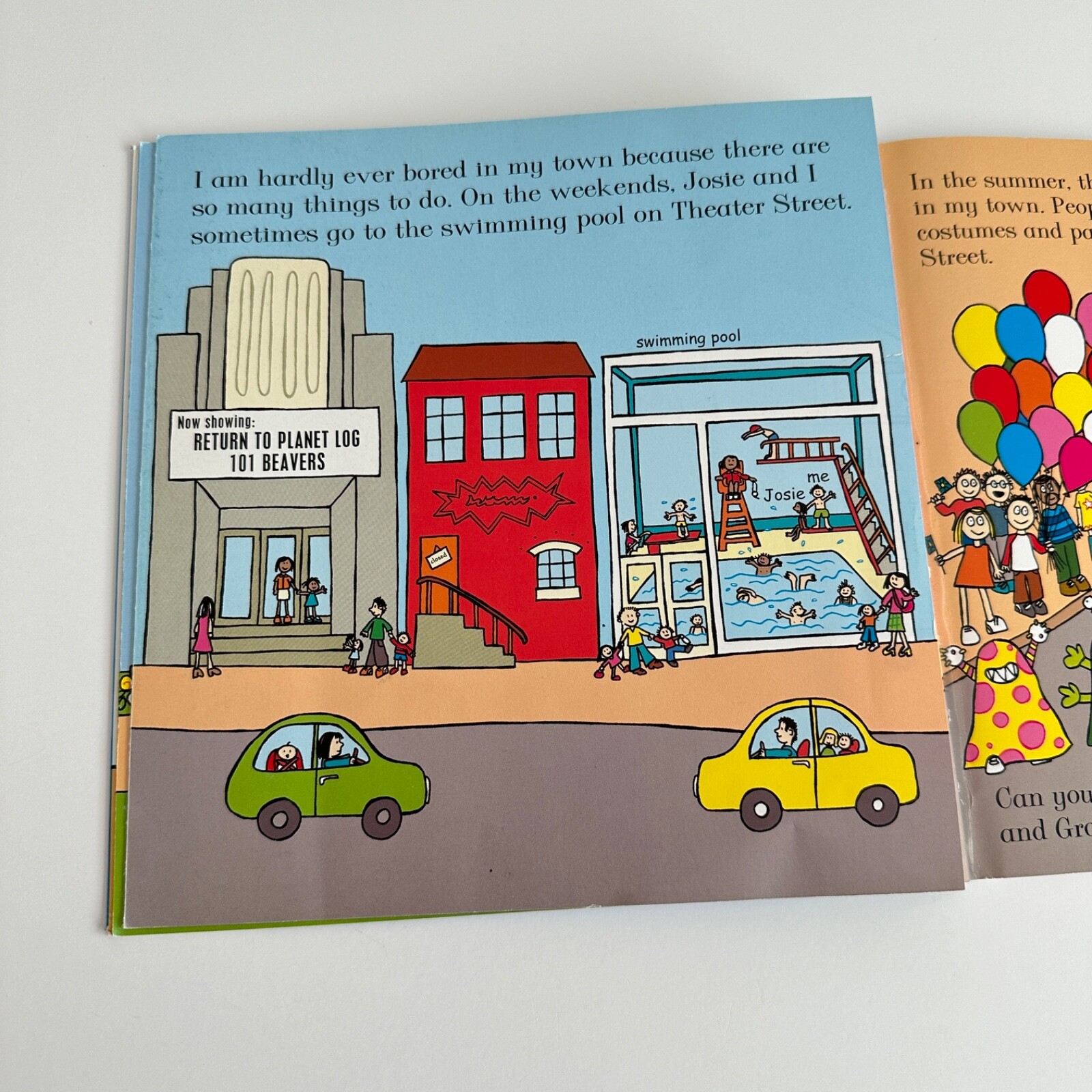 Usborne My Town book by Rebecca Treays, Lift-the-Flap (Paperback)
