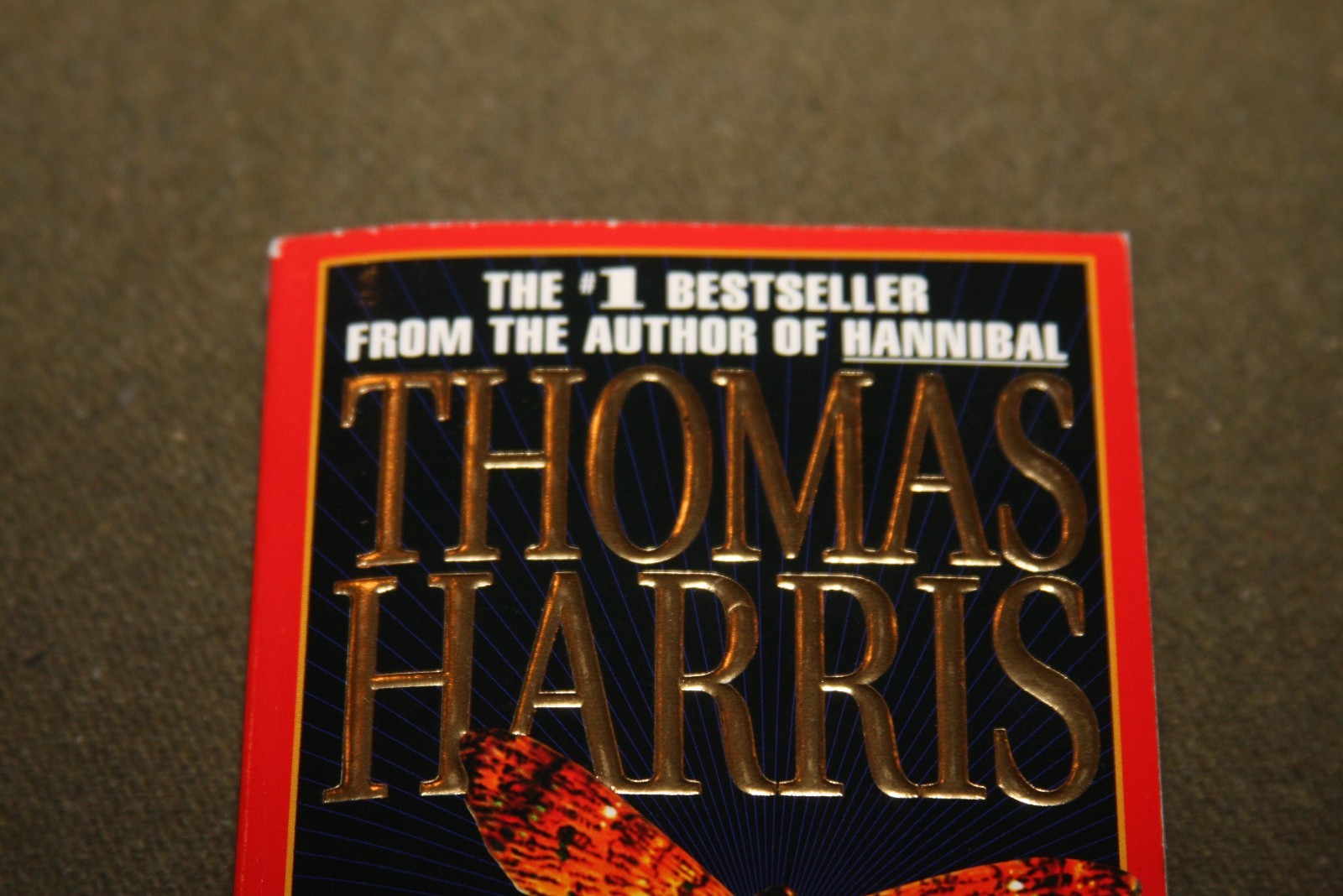 The Silence of the Lambs by Thomas Harris 1989 PB 54th Print w/ Embossed Cover