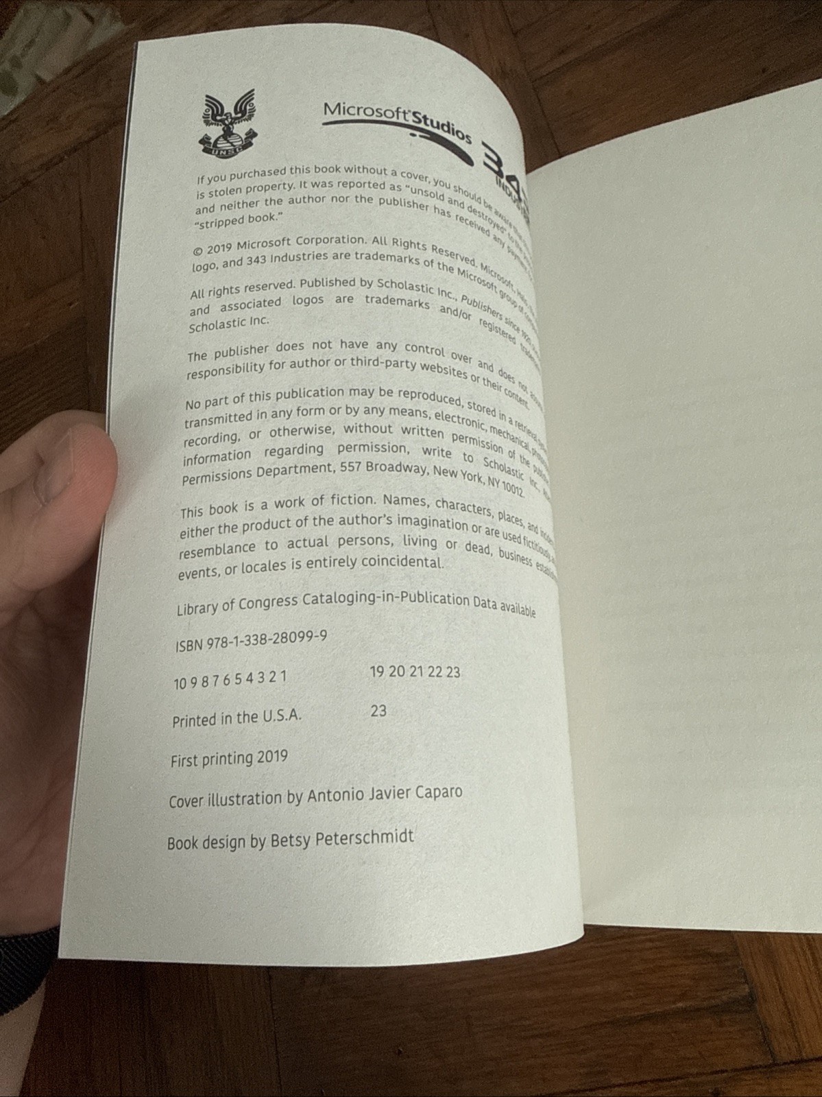 Halo Battle Born Meridian Divide, Soft Cover Book, Microsoft Halo Video Game