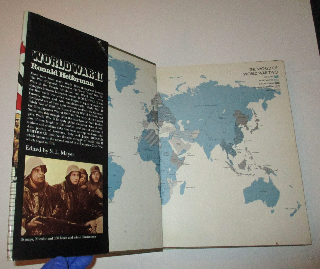 World War II By Ronald Heiferman (1973, Lg. Hardcover)
