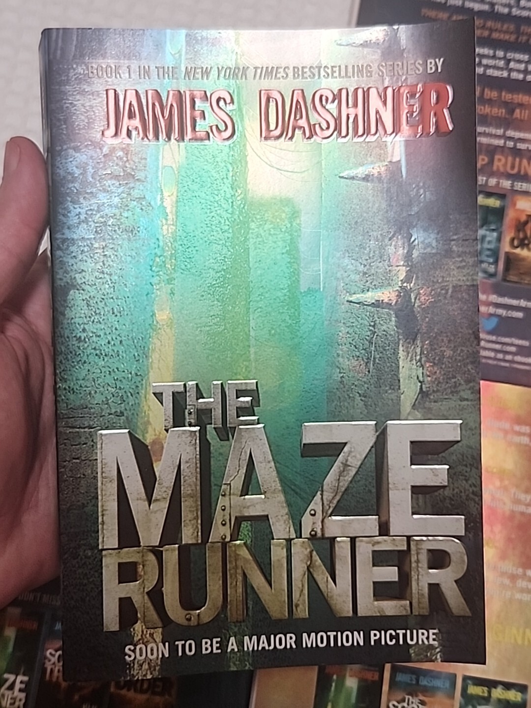 James Dashner Maze Runner PB Book Set 1-4 VGC Scorch Death Cure Kill Order