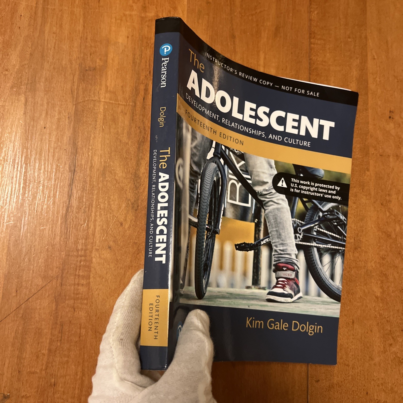 The Adolescent: Develop,by Dolgin Kim G. (Instructore’s Review Copy) Paperback
