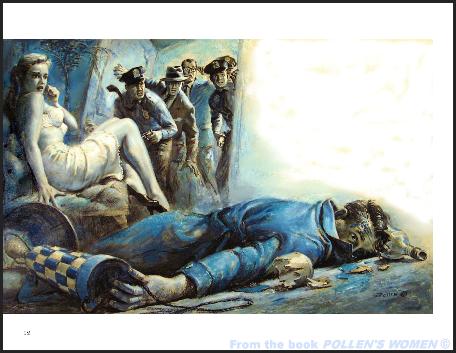 POLLEN’S WOMEN: THE ART OF SAMSON POLLEN – a full color, hardcover pulp art book