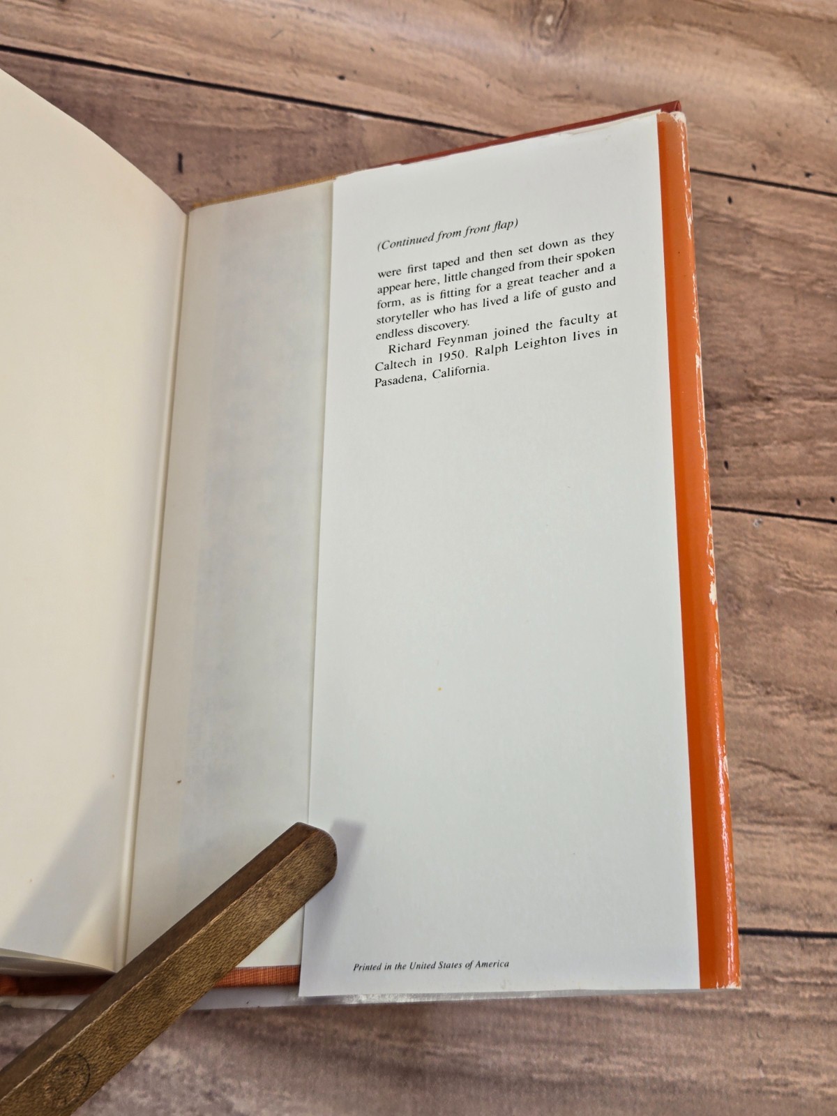Vtg “SURELY YOU’RE JOKING, MR. FEYNMAN!” Richard Feynman 1985 HC/DJ Norton & Co.
