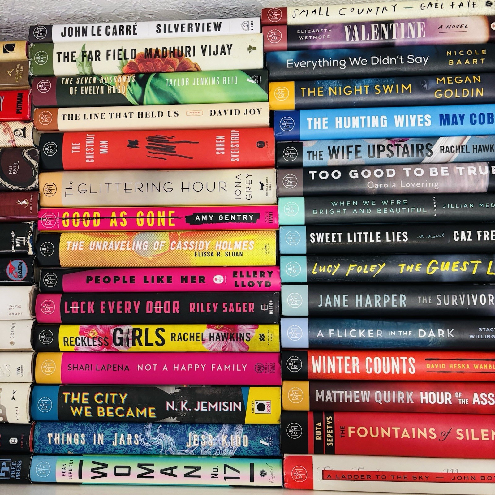 Book of the Month BOTM Hardcover Choose Your Title Fiction Thriller Bundle Lot