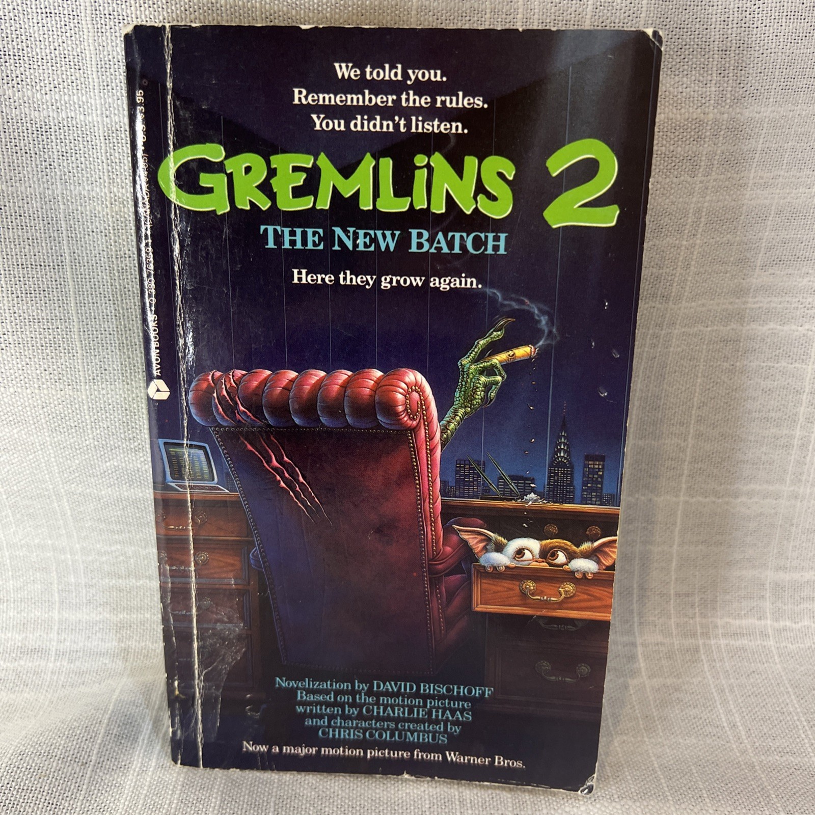 Gremlins 2 : The New Batch Paperback Book David Bischoff